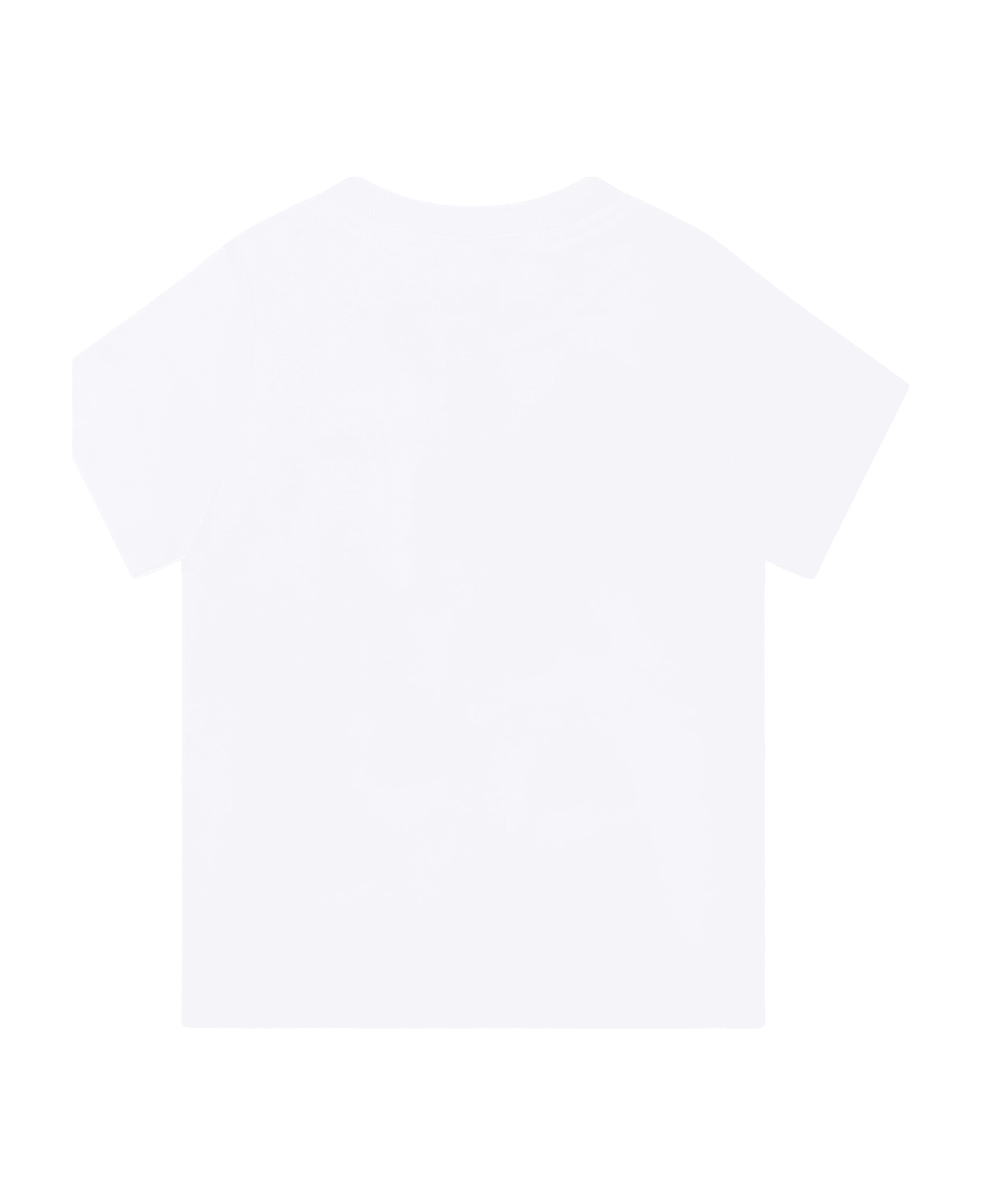 Dsquared2 White T-shirt For Baby Girl With Logo - White
