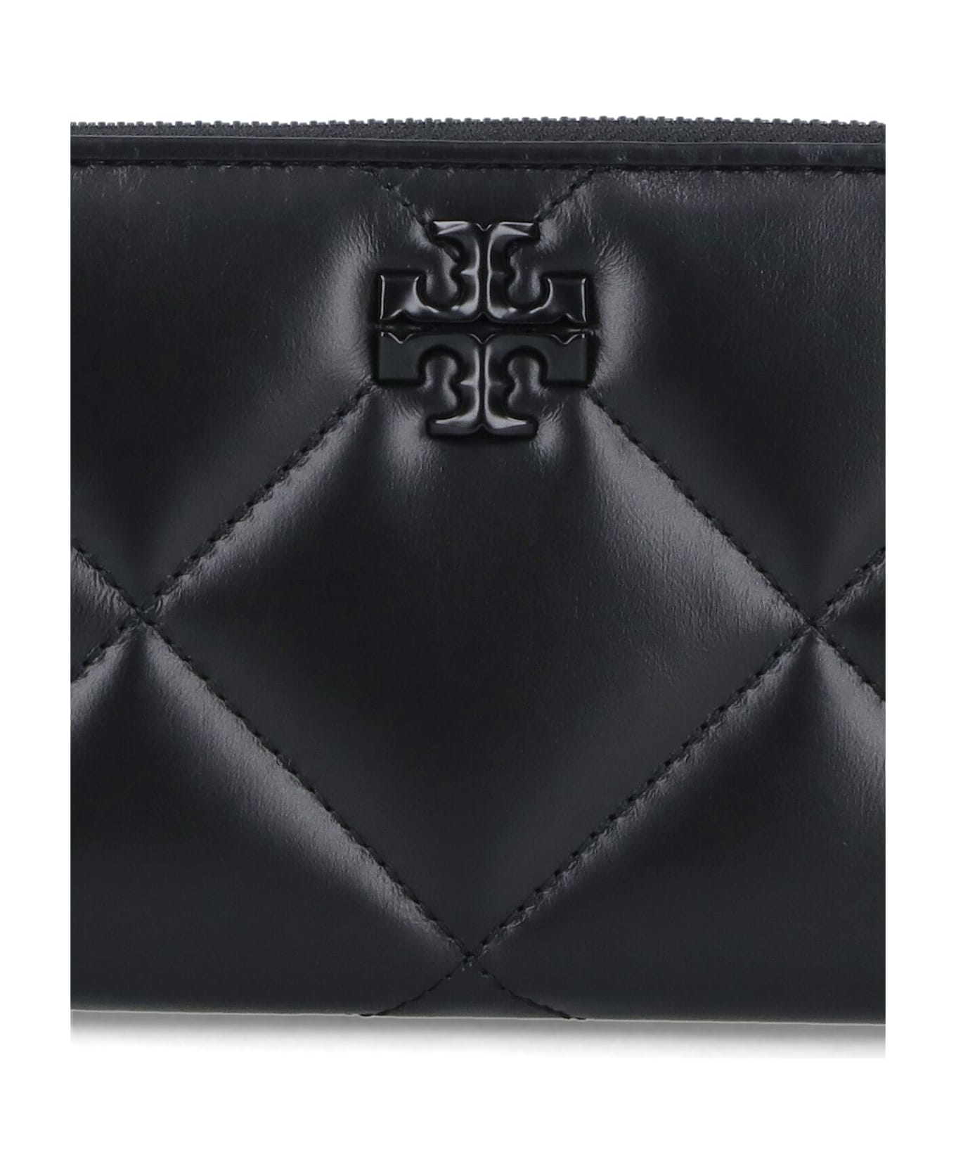 Tory Burch Continental Wallet "kira" - Black  