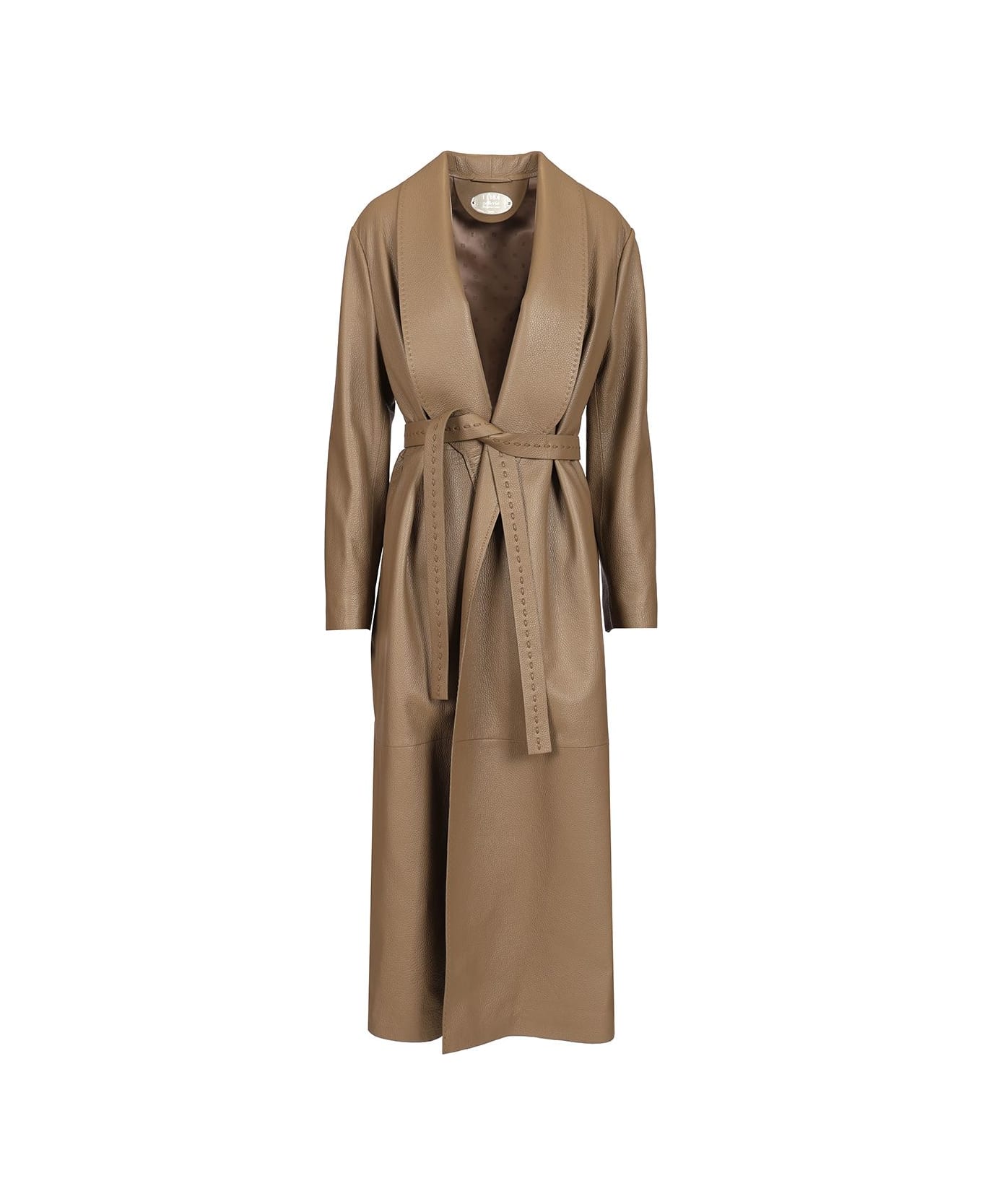 Fendi Soprabito Selleria Leather - Brown