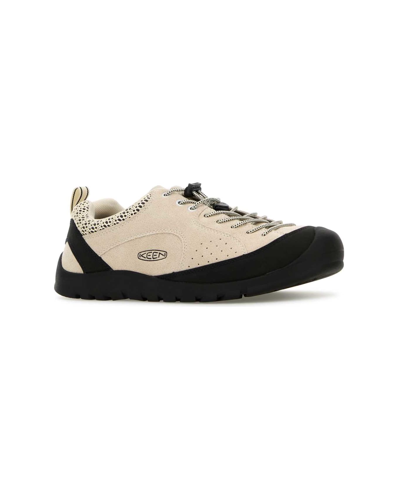 Keen Multicolor Suede And Fabric Jasper Rocks Sneakers - Birch/black