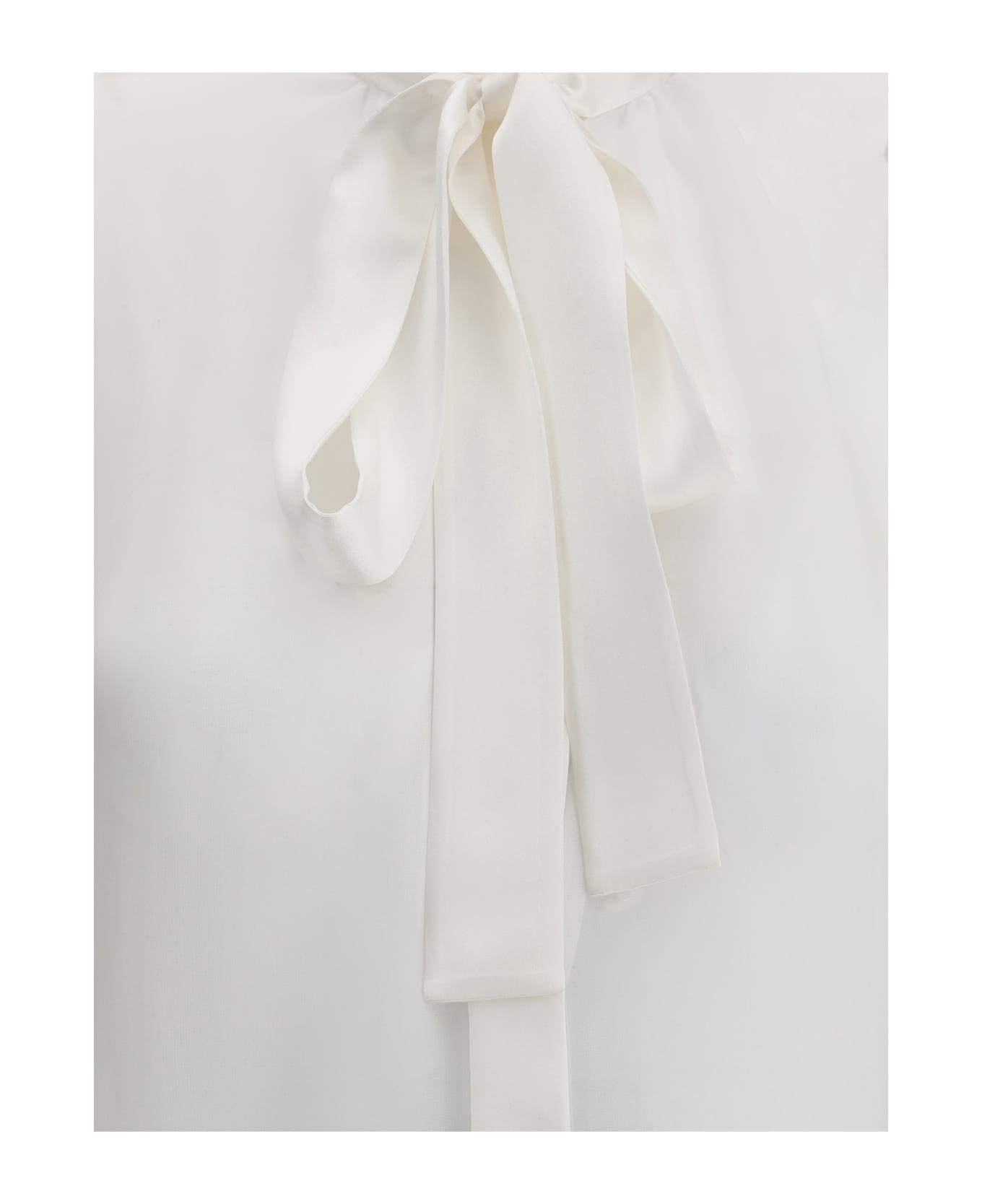 Dolce 
Gabbana Silk Chiffon Shirt - Bianco Ottico