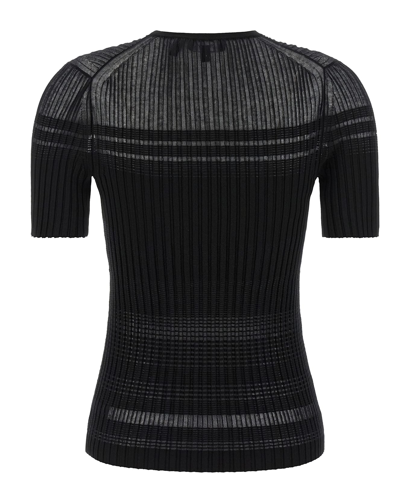 Theory Ribbed T-shirt - Black  