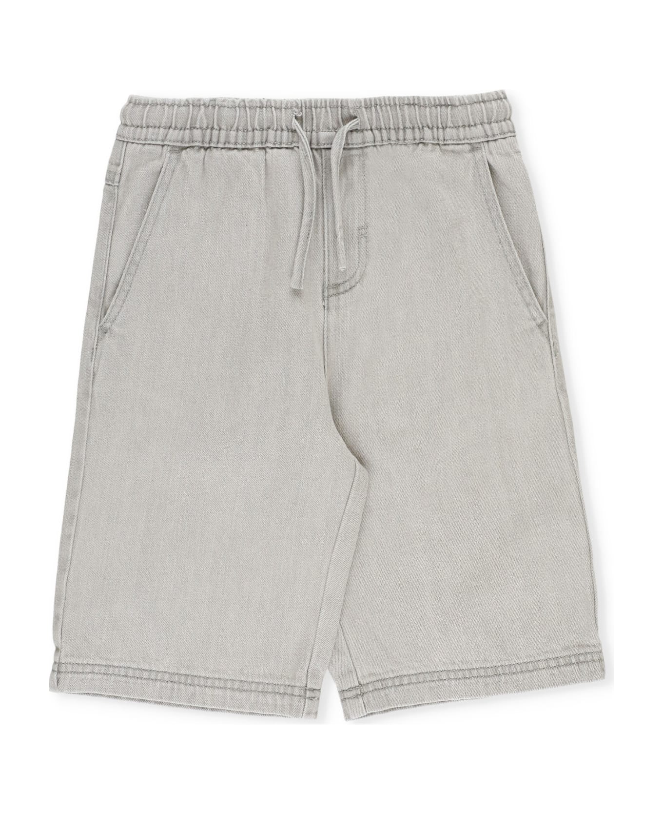 Stella McCartney Cotton Bermuda Shorts - Grey ボトムス