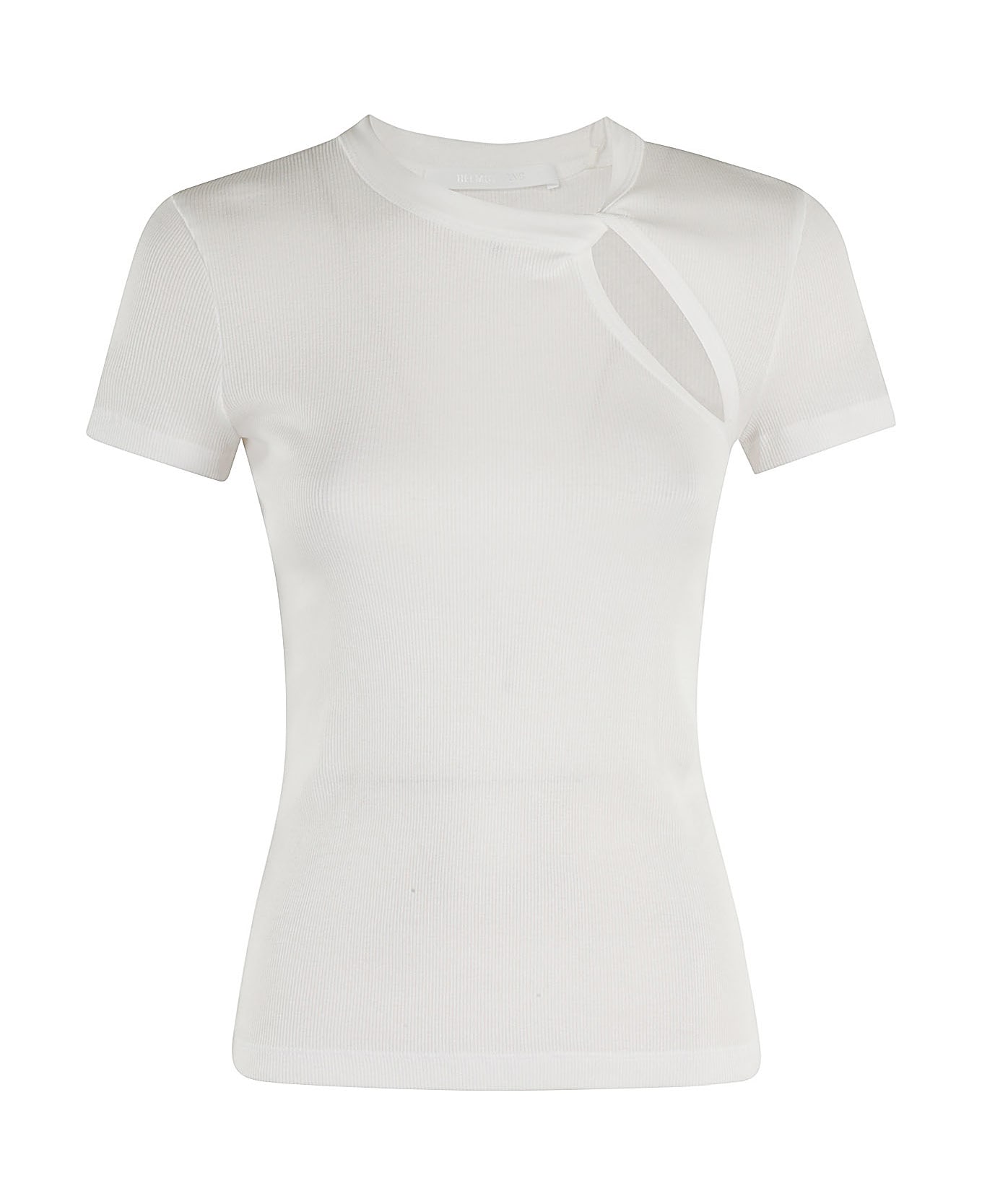 Helmut Lang Base Rib T Base - White Tシャツ
