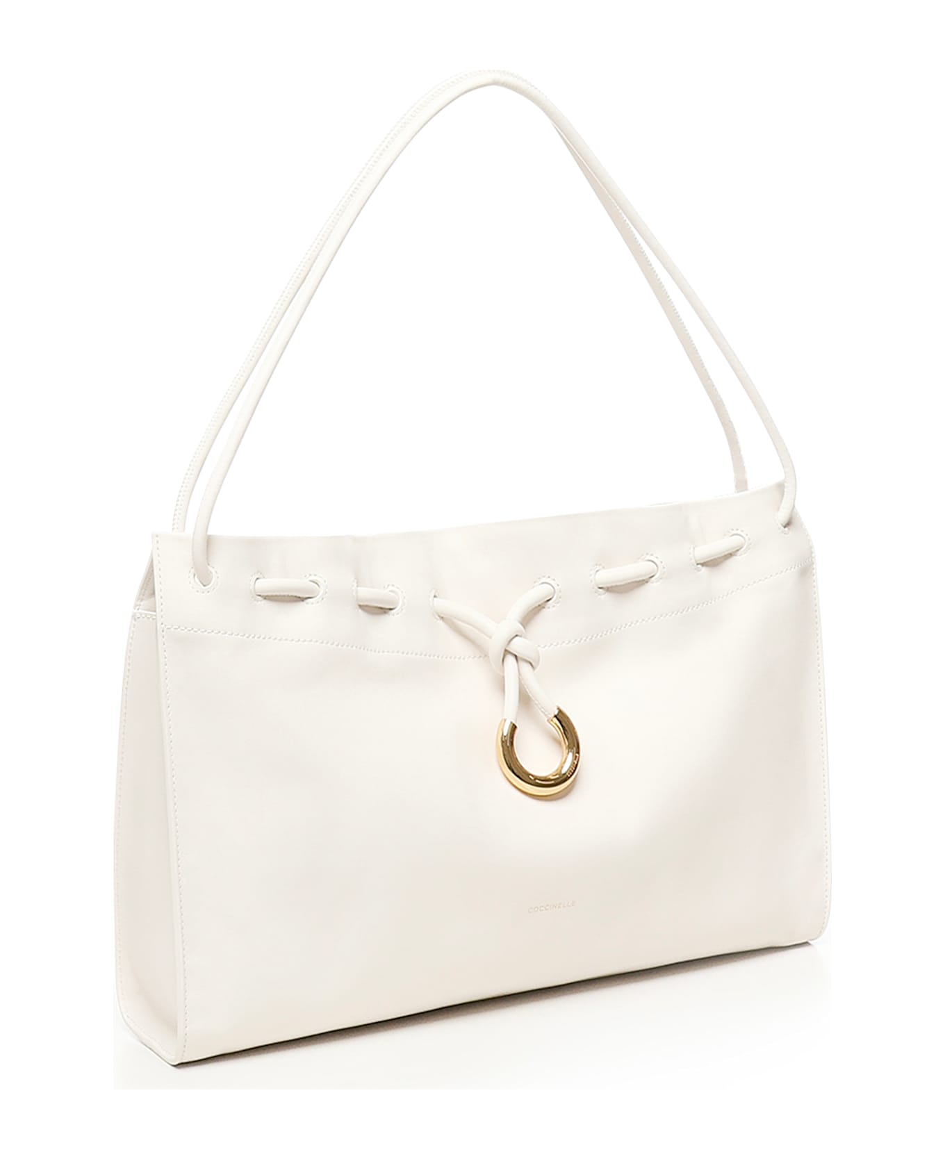 Coccinelle Isabela Leather Bag - White