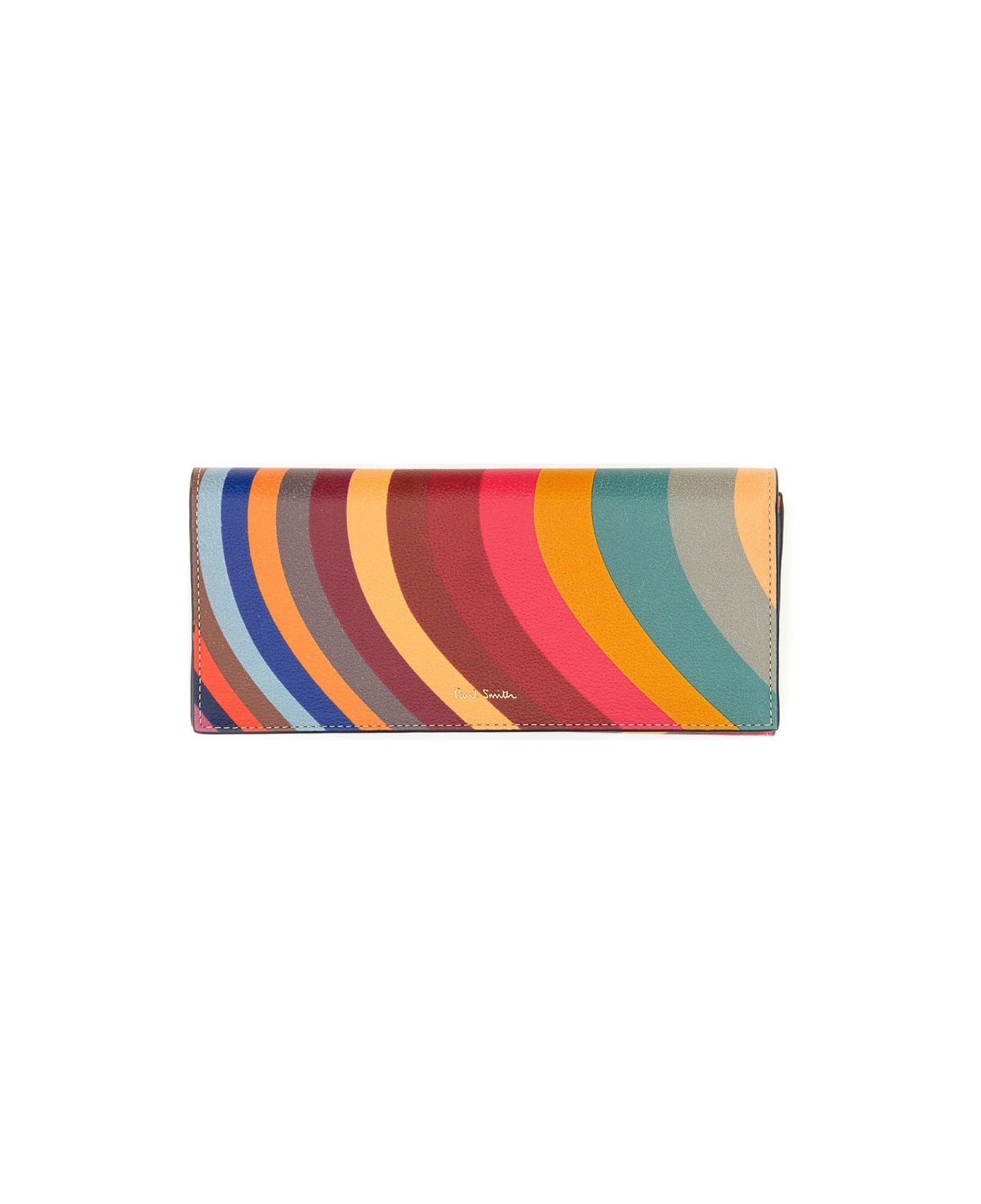 Paul Smith Tri-fold "swirl" Wallet - MULTICOLOUR 財布