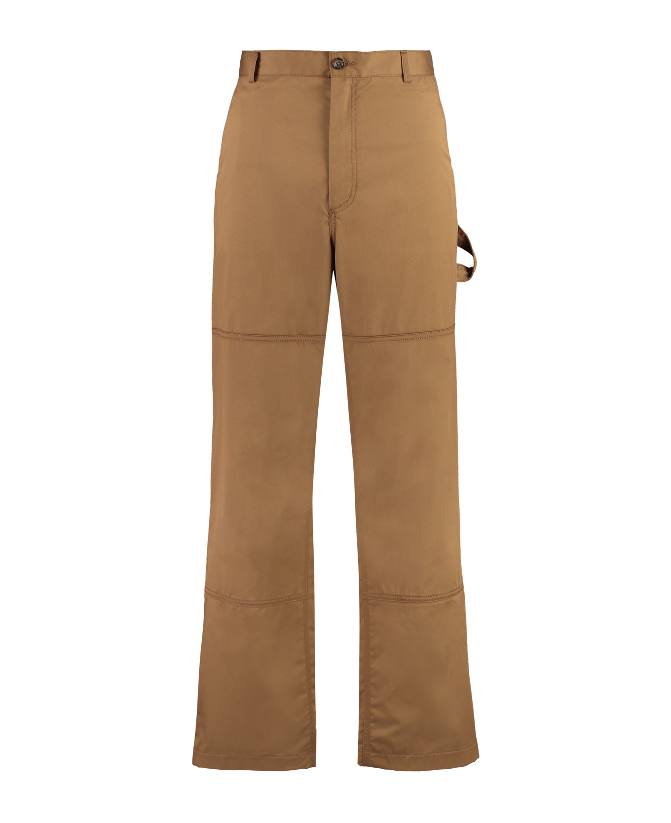 Dolce & Gabbana Stretch Cotton Trousers - brown