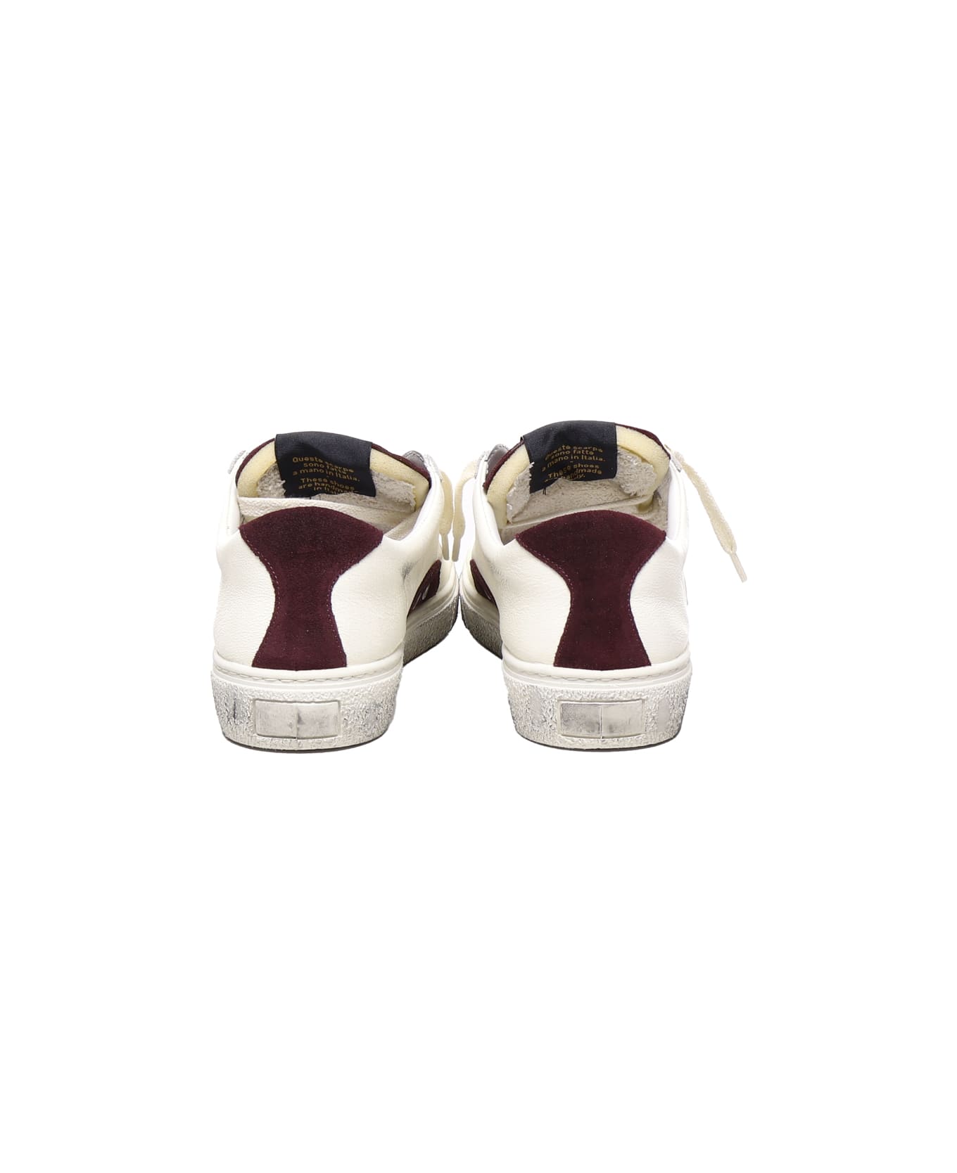Valsport Ollie Goofy Sneakers - White, bordeaux