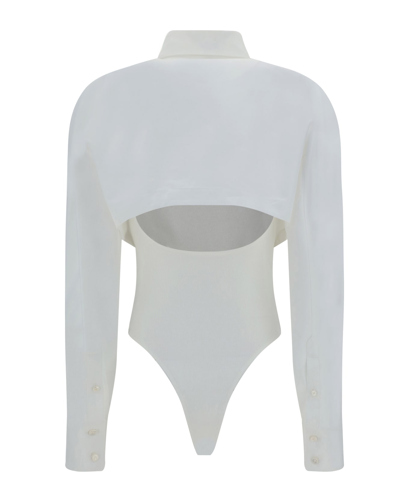 Alaia Body Shirt - Blanc