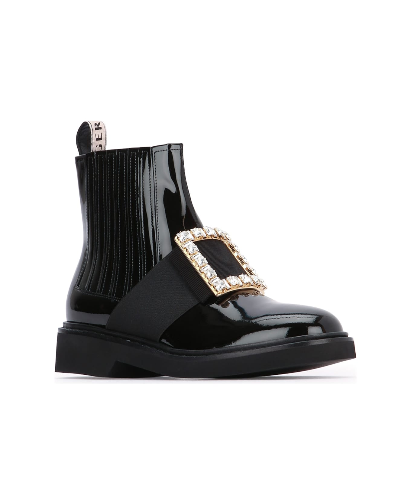 Roger Vivier Viv Rangers Stras B Chels Bootie 25 - B999