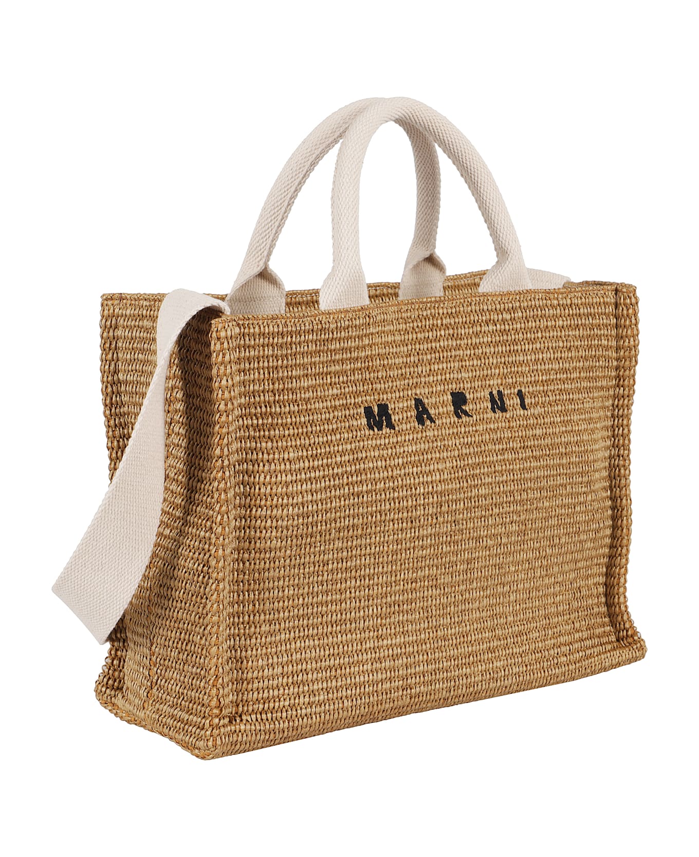 Marni Small Basket - Nude