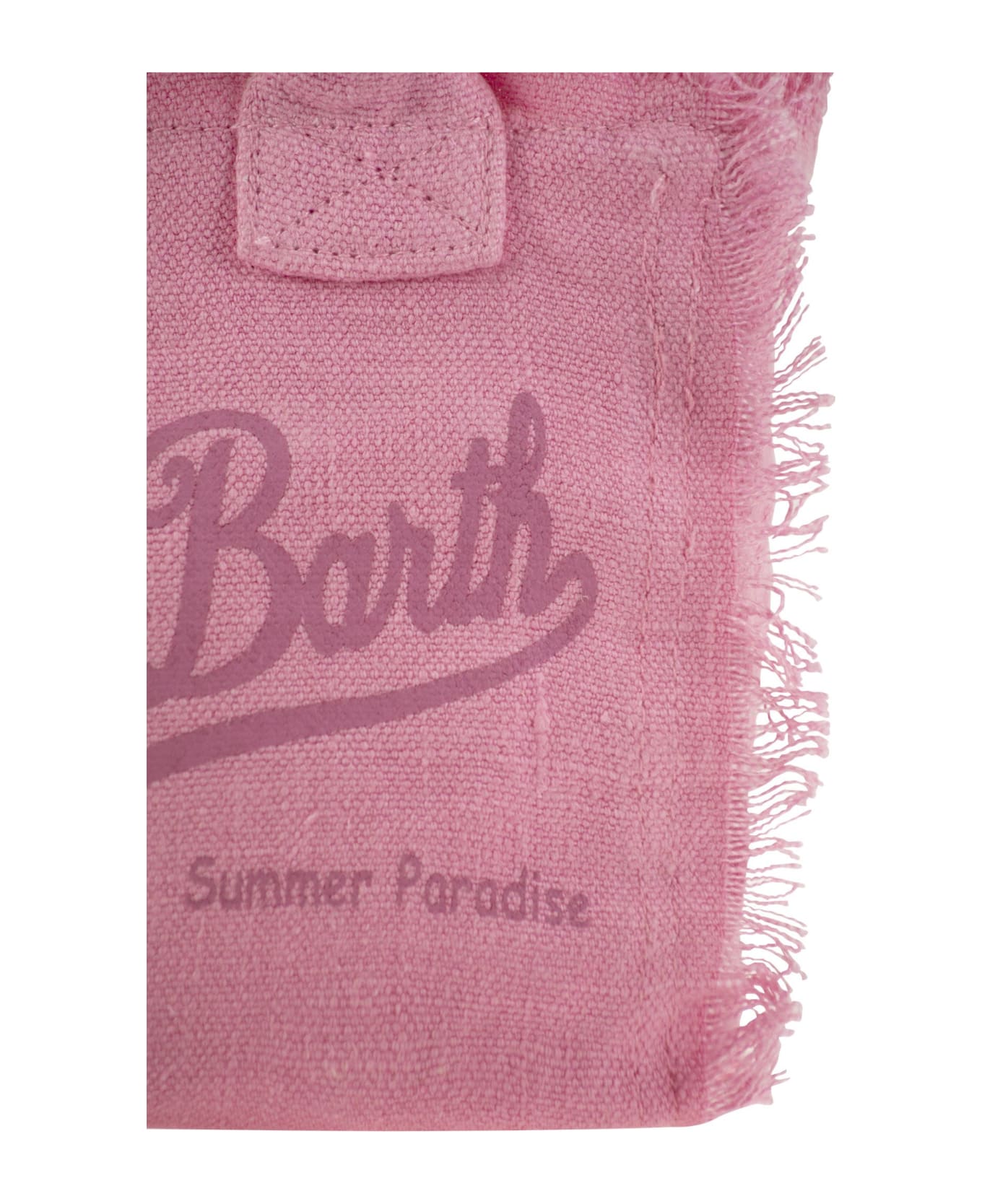MC2 Saint Barth Linen Mini Vanity Bag - Pink
