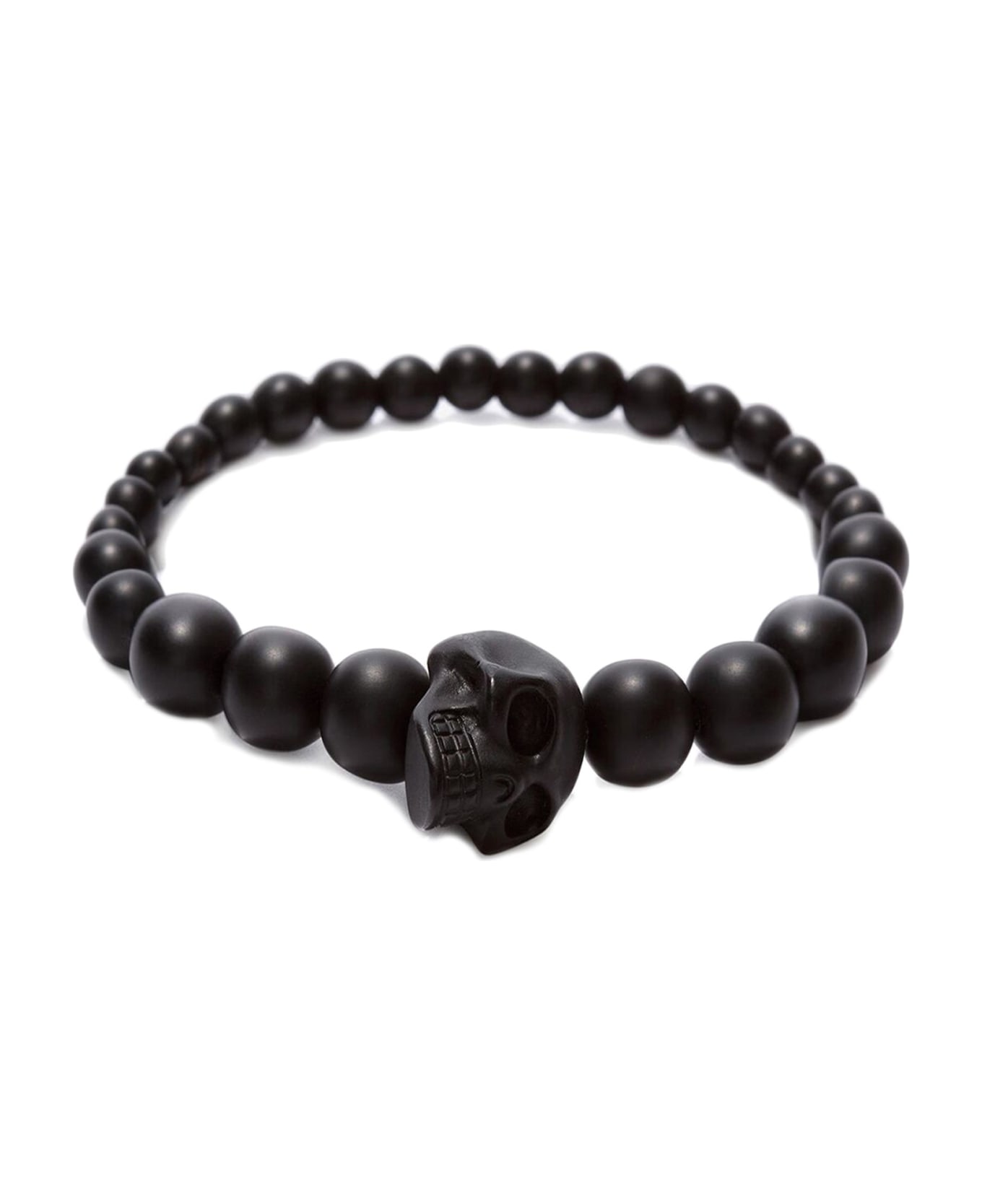 Alexander McQueen Skull Ball Bracelet - Black