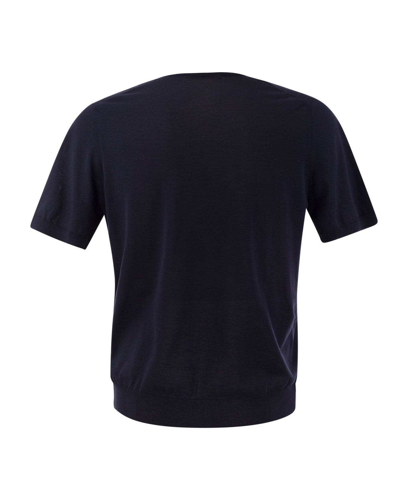 Tagliatore T-shirt In Cotton Fabric - Blue