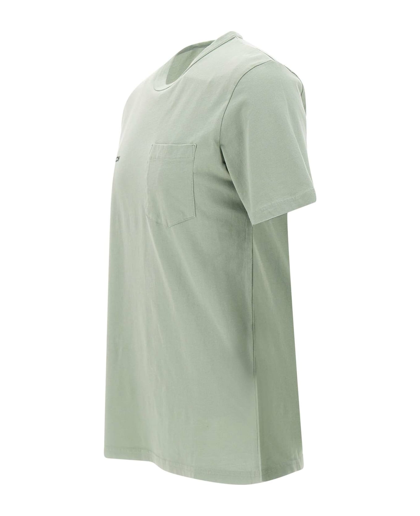 Woolrich Cotton T-shirt - GREEN
