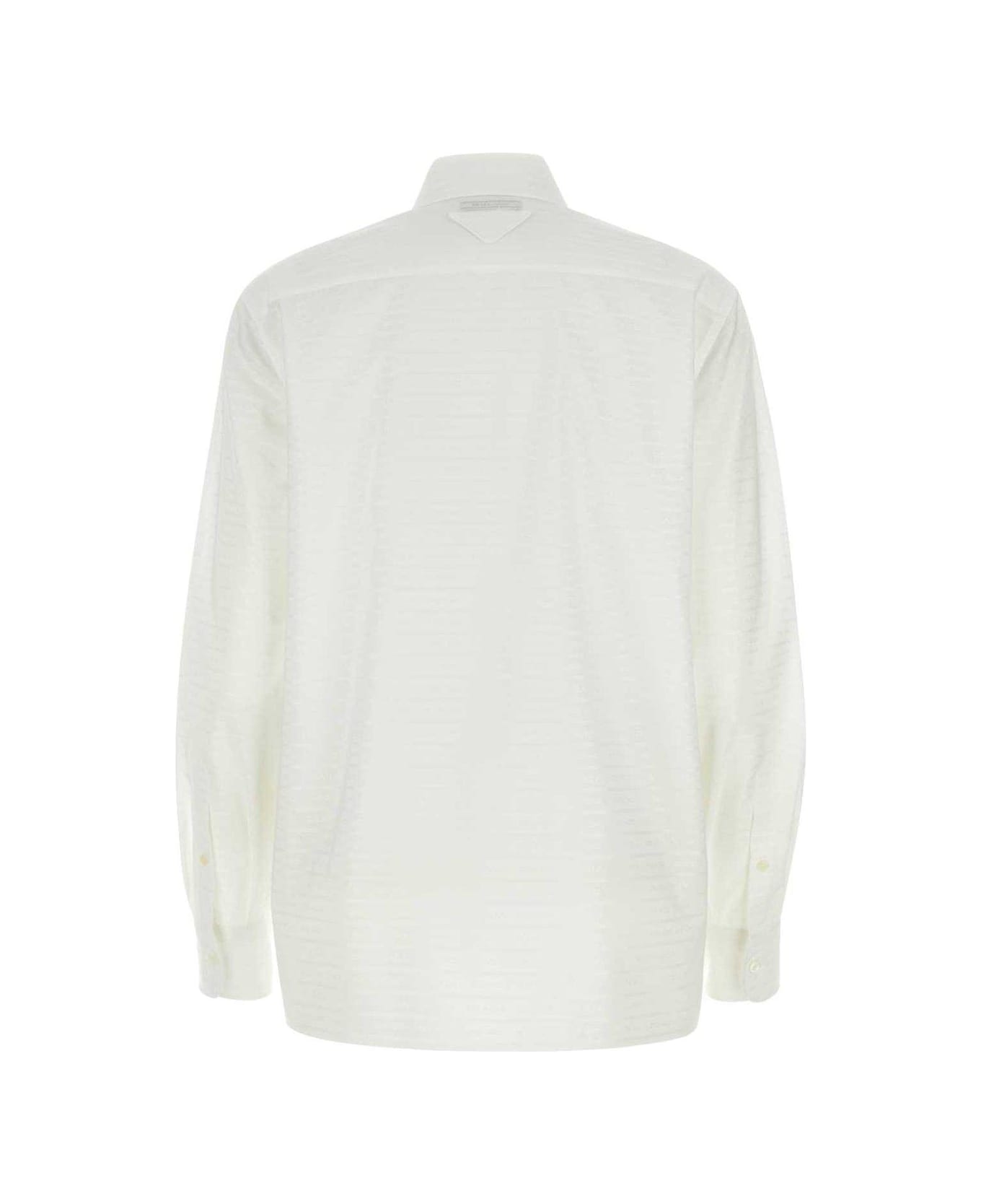 Prada Collared Button-up Shirt - White シャツ