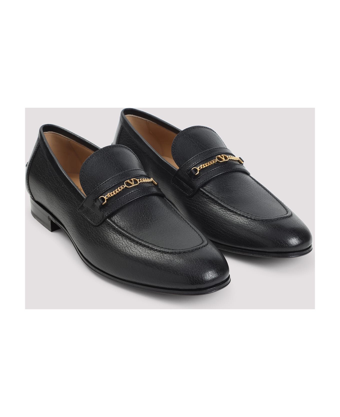 Valentino Garavani V Logo Signature Loafer - No Nero