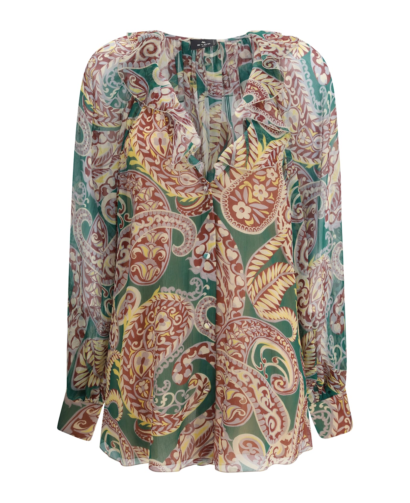 Etro Silk Crepon Shirt