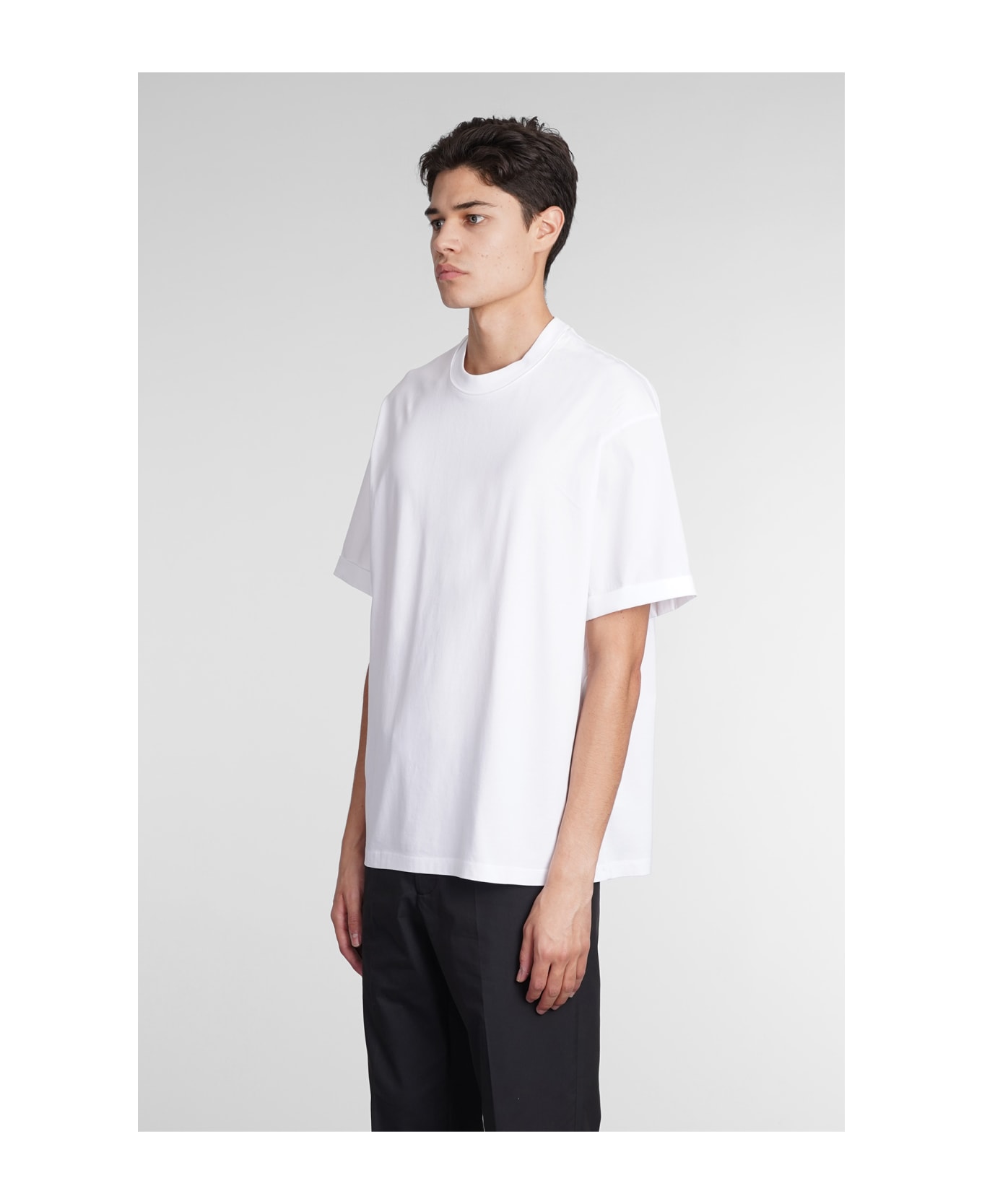 Neil Barrett T-shirt In White Cotton - white