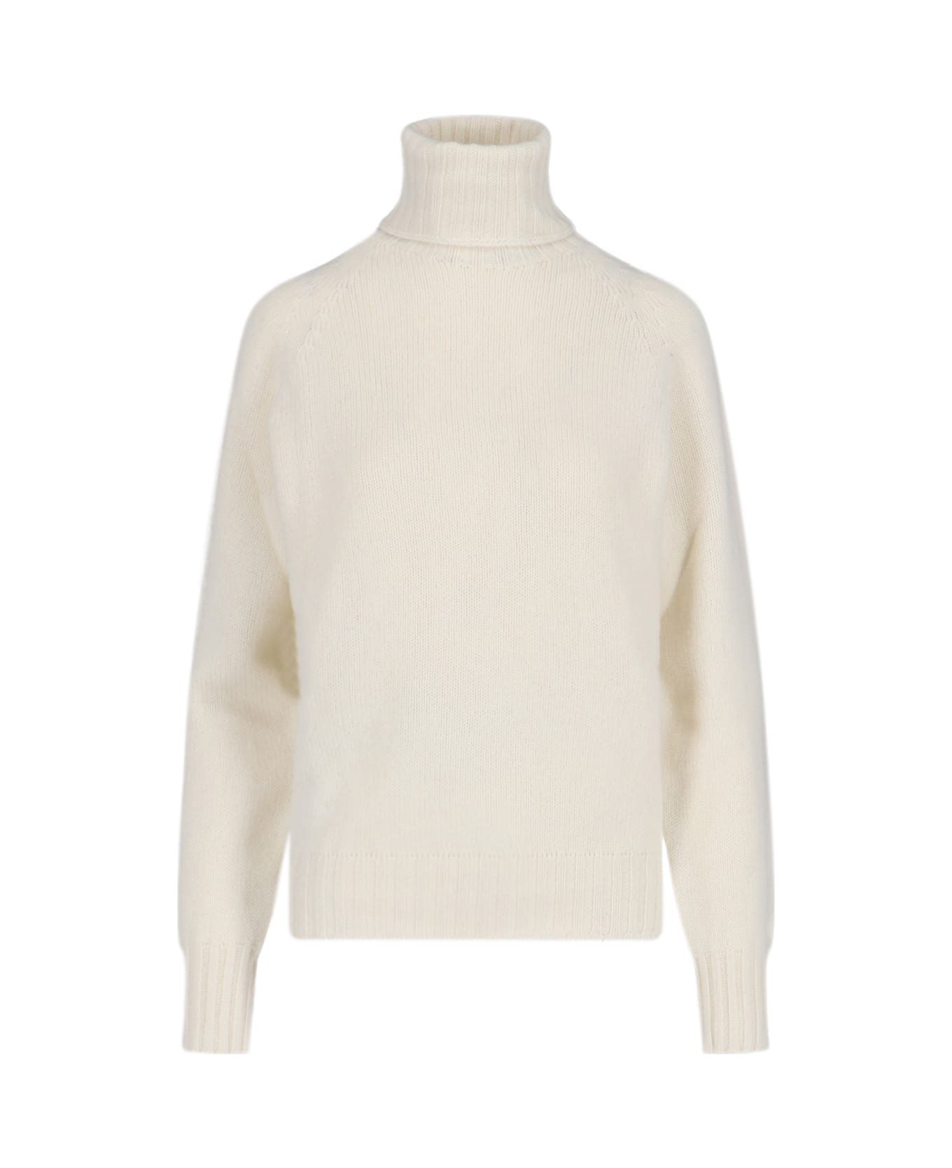 Ma'ry'ya Turtle-neck Sweater - Cream