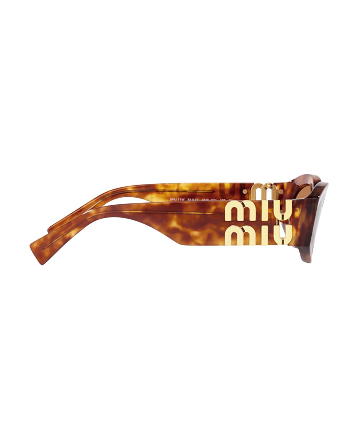 Miu Miu Eyewear Mu 11ws Havana Sunglasses - Havana