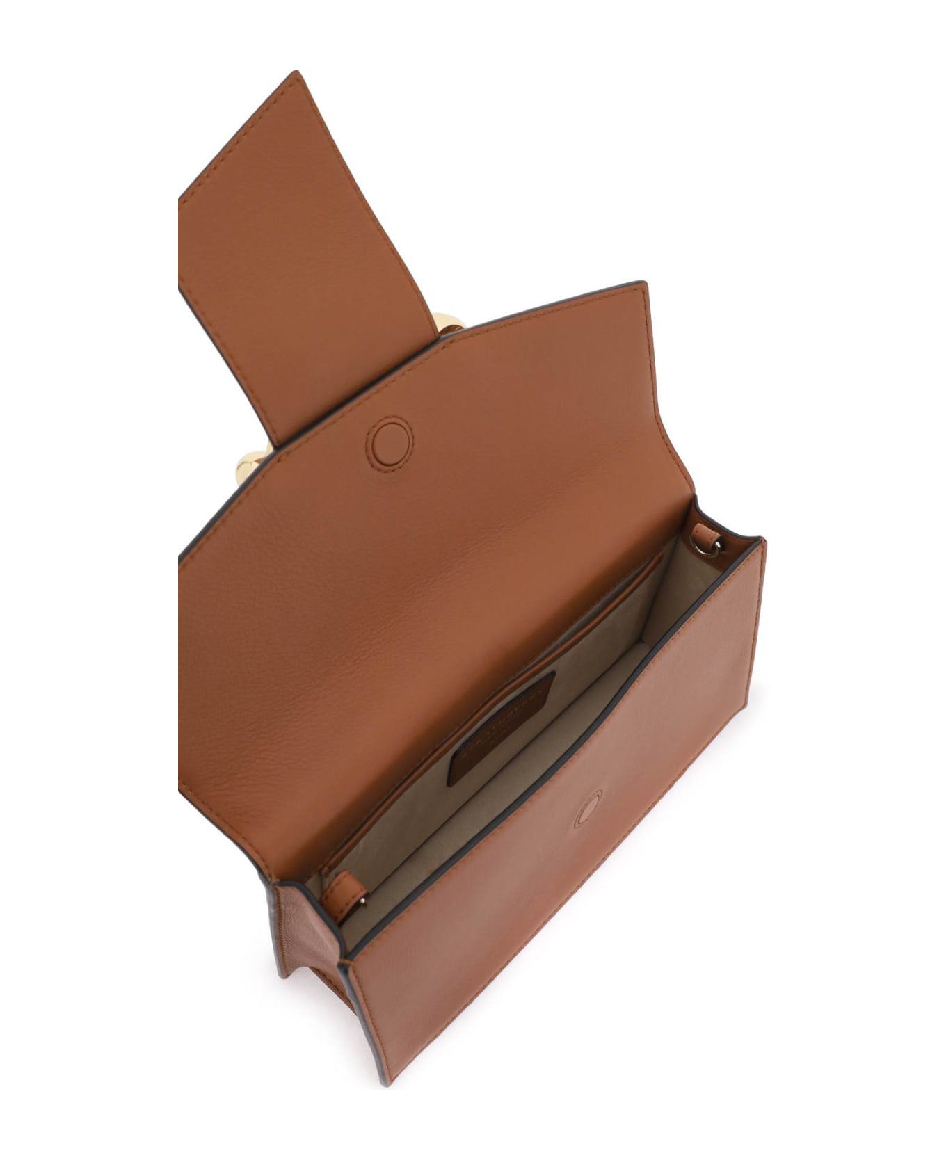 Strathberry 'mini Crescent' Shoulder Bag - CHESTNUT (Brown)