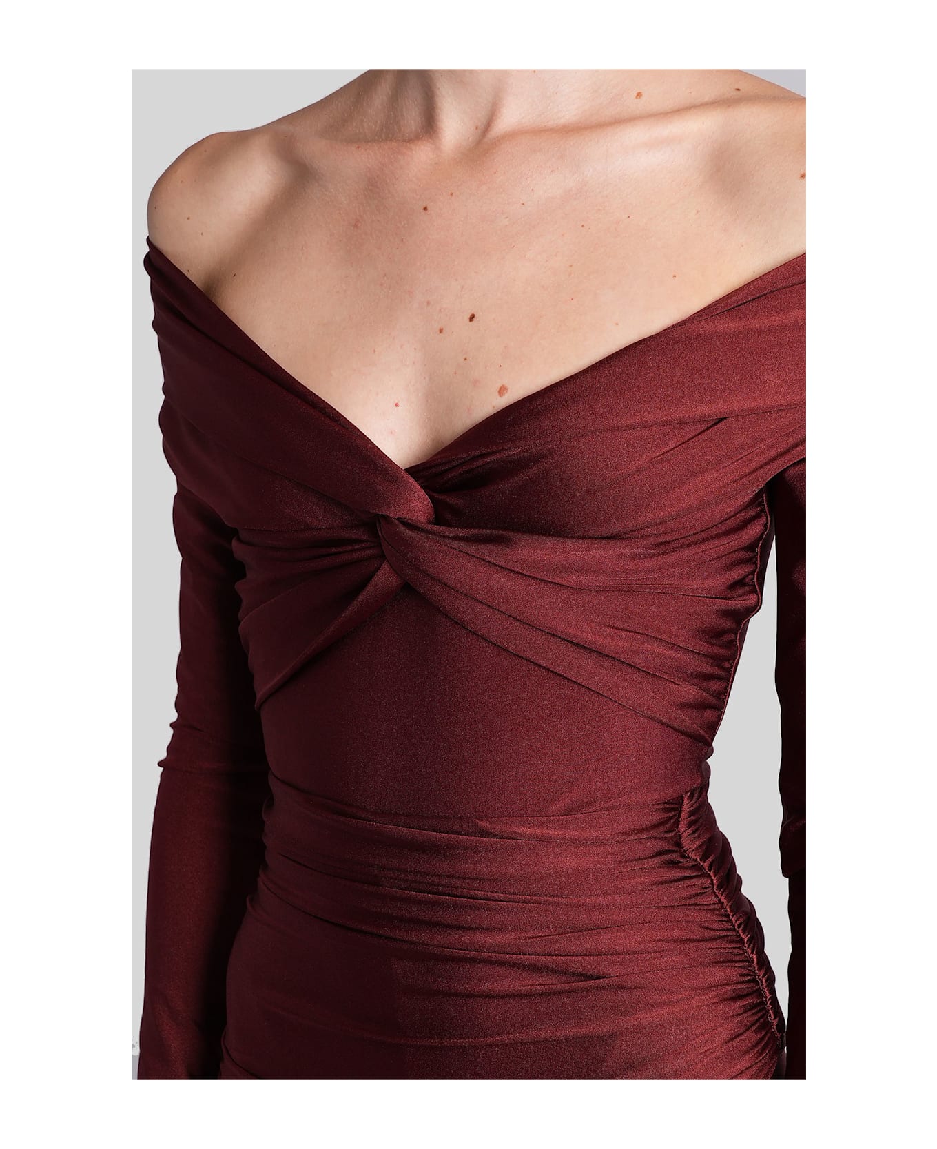 The Andamane Kendall Body In Bordeaux Polyamide - bordeaux