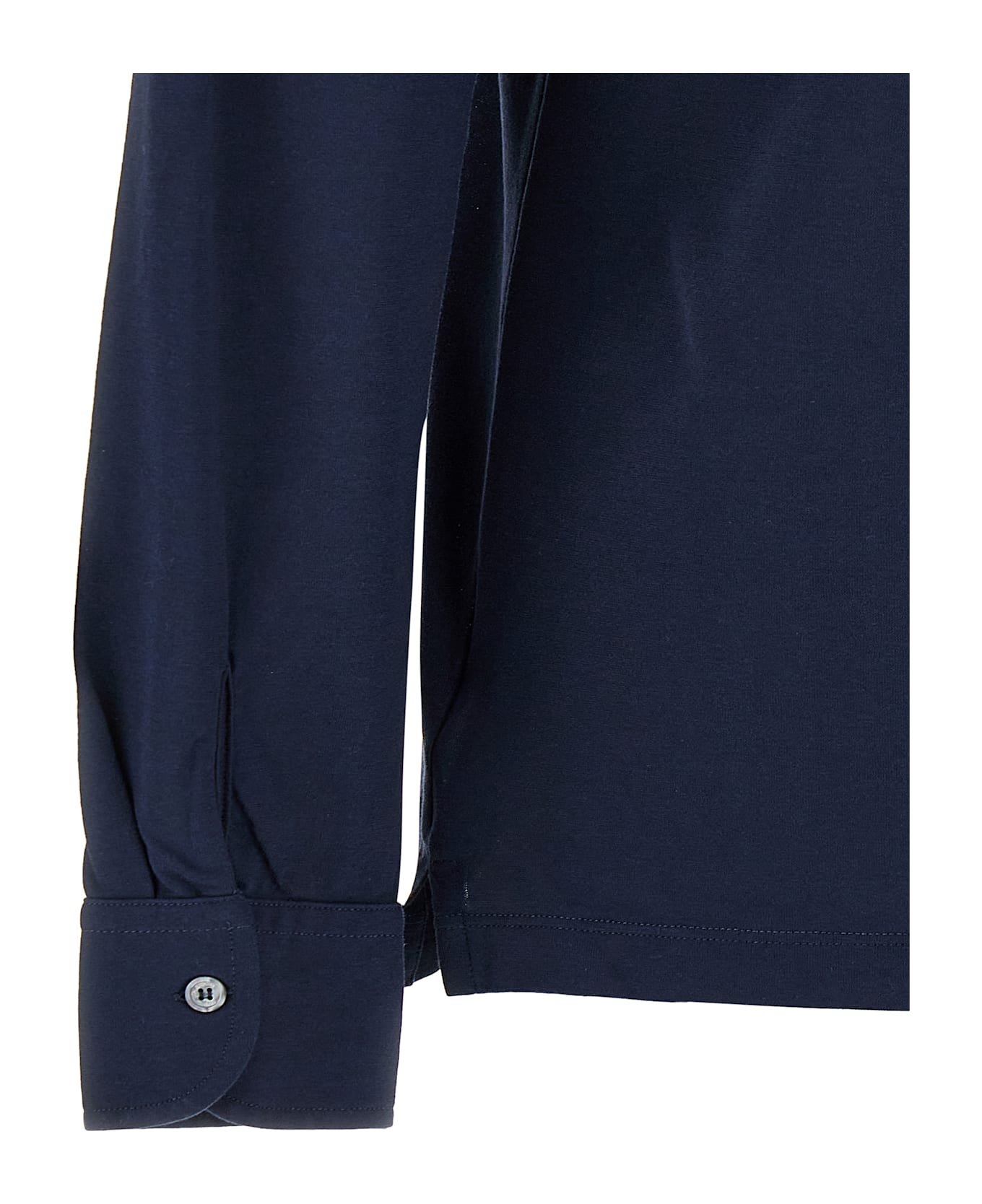 Zanone Ice Cotton Shirt - Blue