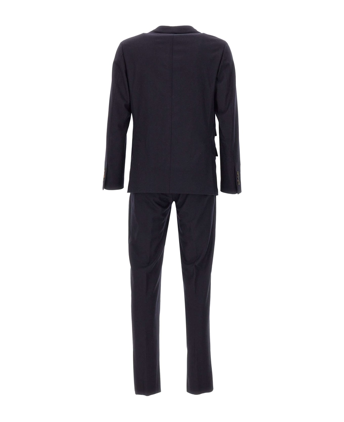Eleventy Two-piece Wool And Cashmere Suit - BLUE