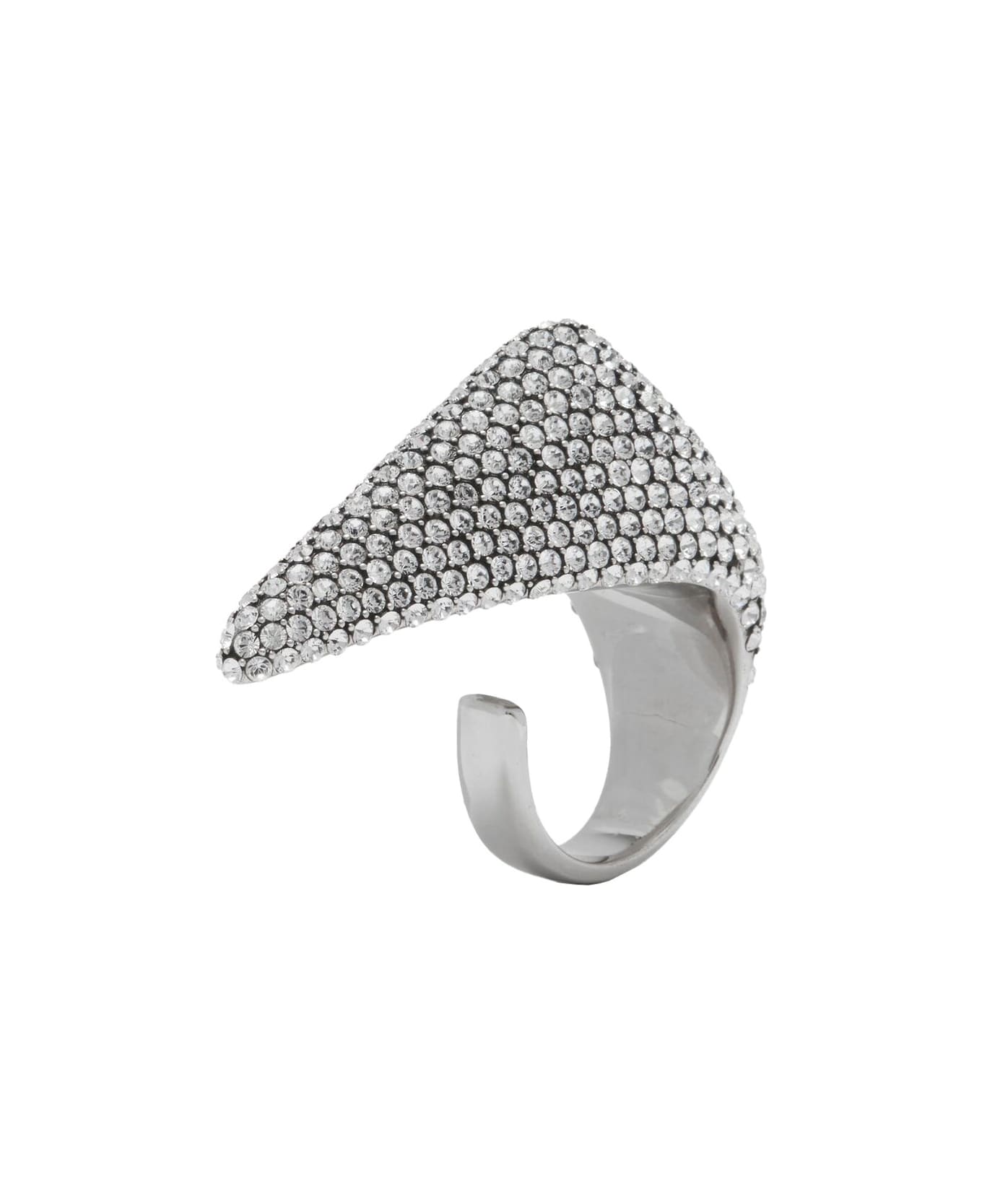 Alexander McQueen Jewelled Embellished Claw Ring - L.A.SILVER + CRY.SW