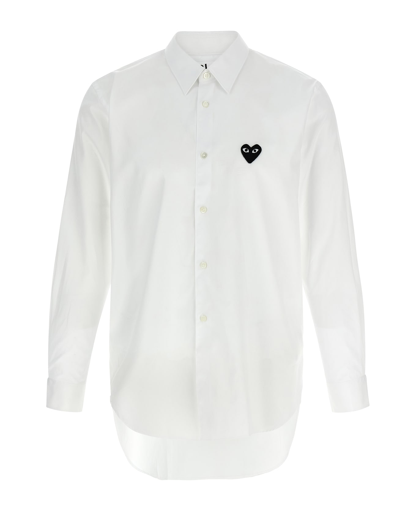 Comme des Garçons Play 
black Heart
 Shirt - White