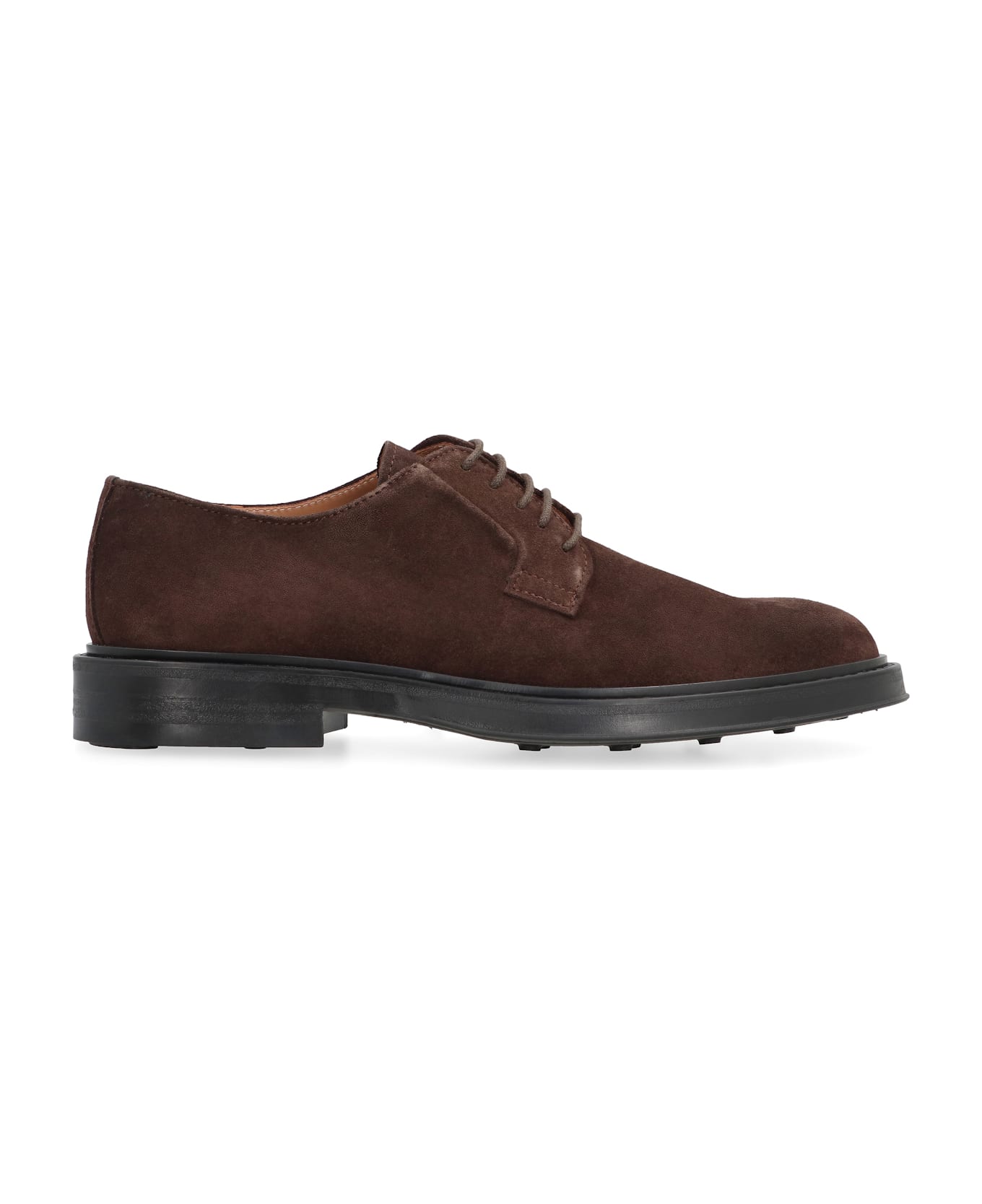 Bruno Magli Suede Lace-up Shoes - brown