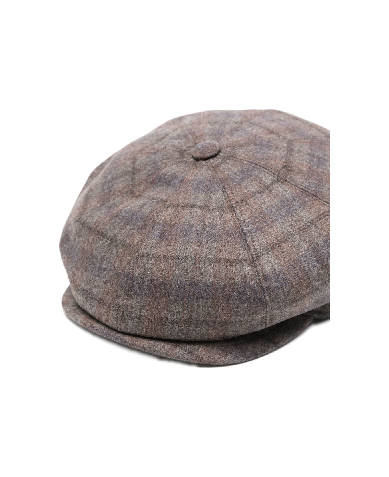 Borsalino Cesare Wool Cap - Grey