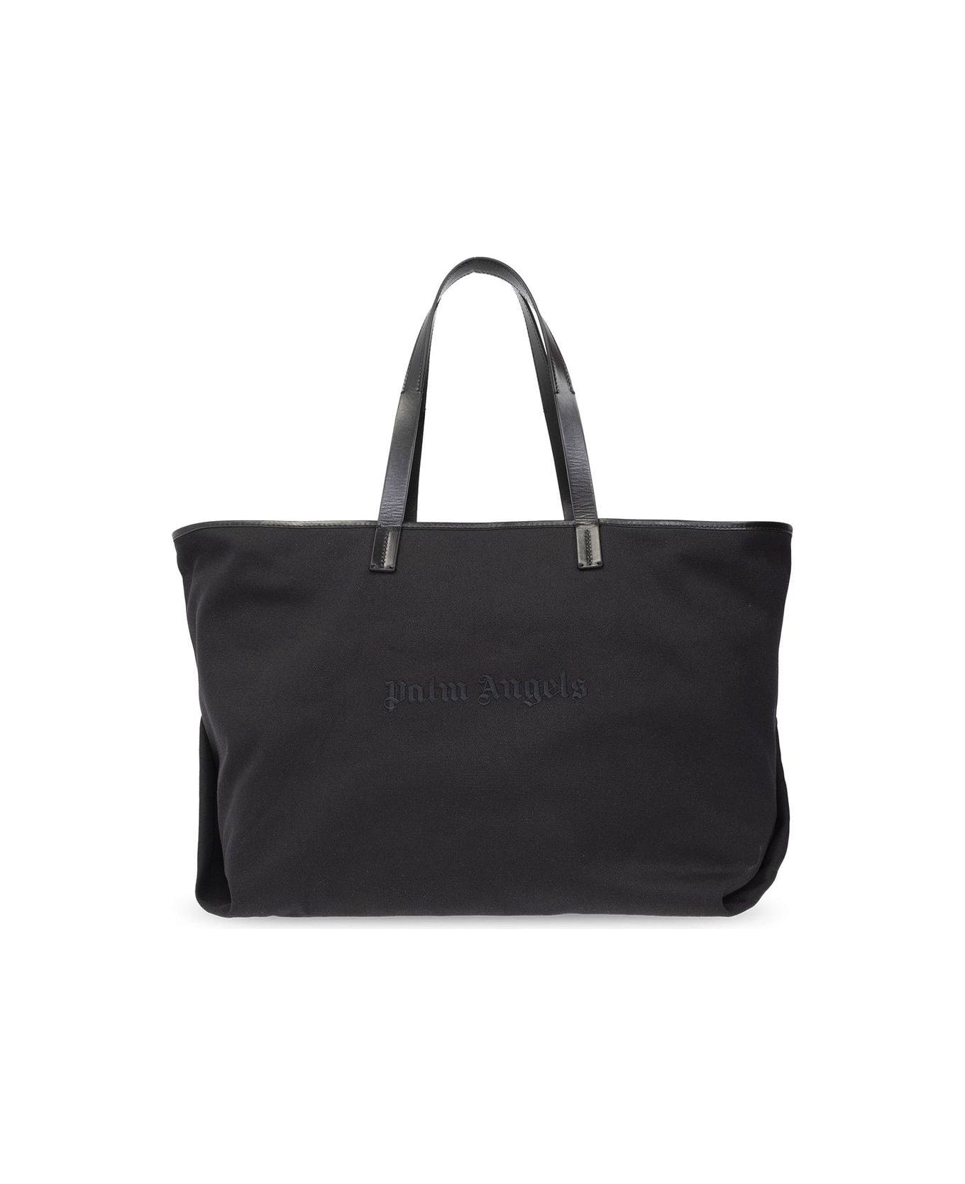 Palm Angels Logo Embroidered Tote Bag トートバッグ