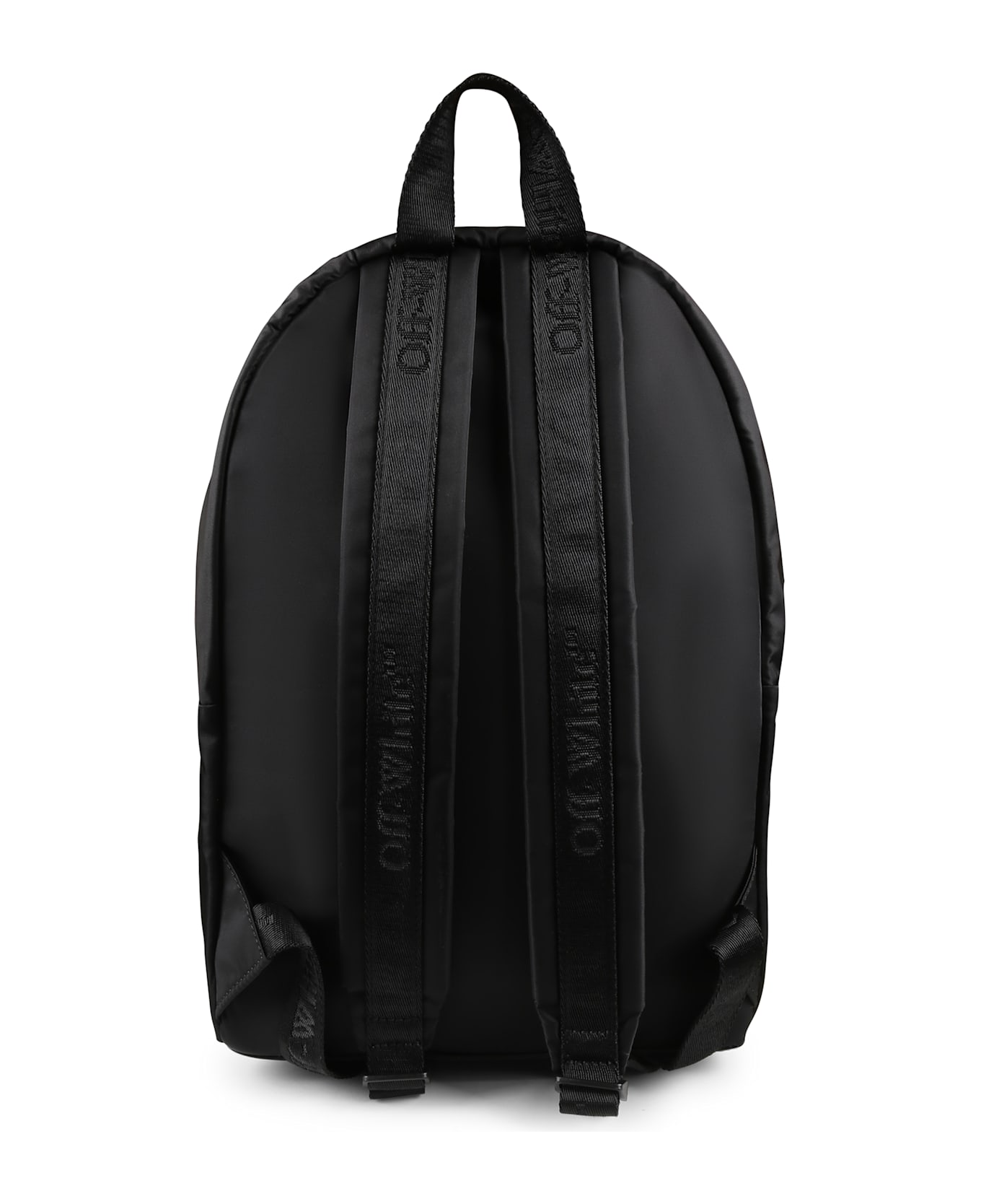 Off-White Black Backpack For Boy With Arrows - Black