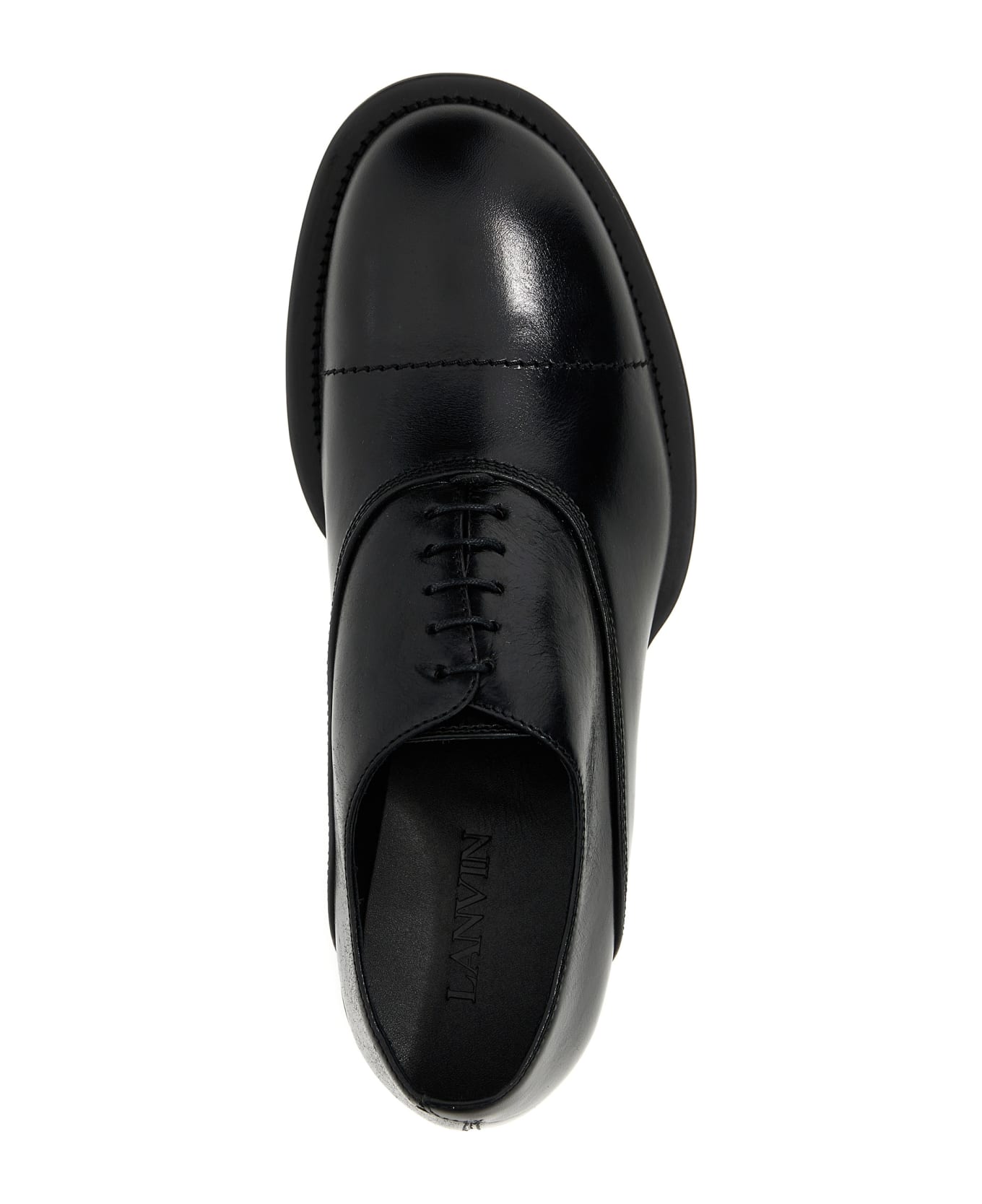 Lanvin 'richelieu Medley' Oxford Lace Up shoes Couture - Black
