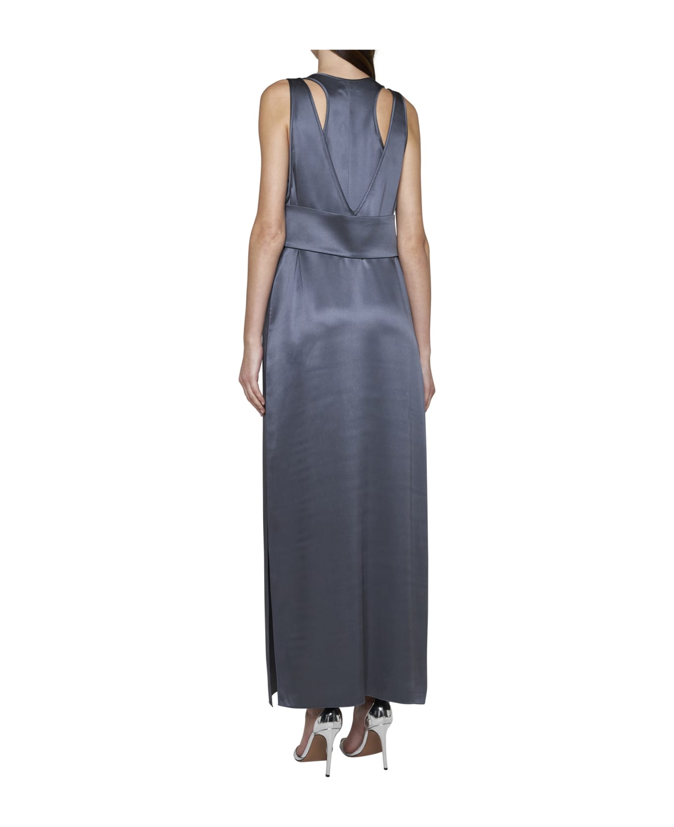 Giorgio Armani Dress - Forged iron ワンピース＆ドレス