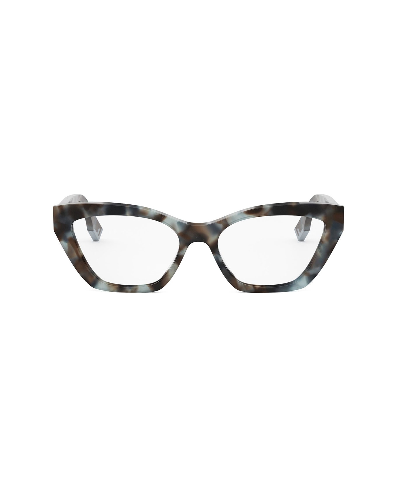 Fendi Eyewear Fe50067i Fendi Way 056 Havana/blu Gloves - Blu