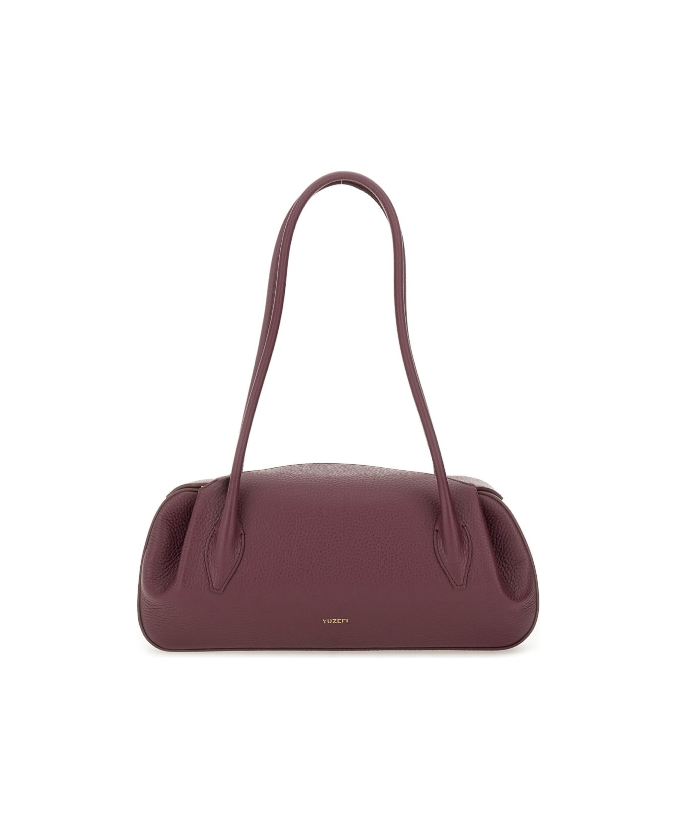 YUZEFI "oyster" Shoulder Bag - BORDEAUX