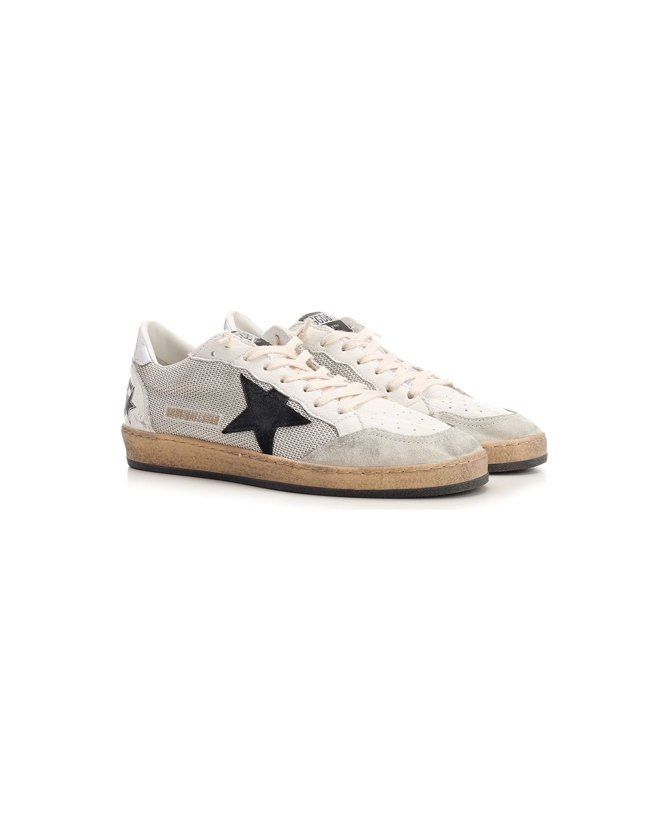 Golden Goose 'ball Star' Sneakers - Grey