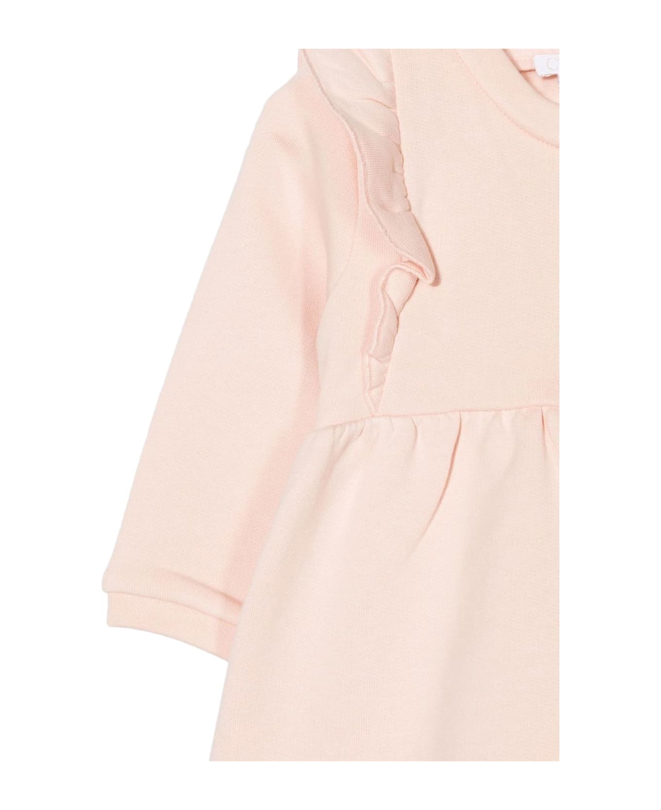 Chloé Pink Cotton Dress - Rosa