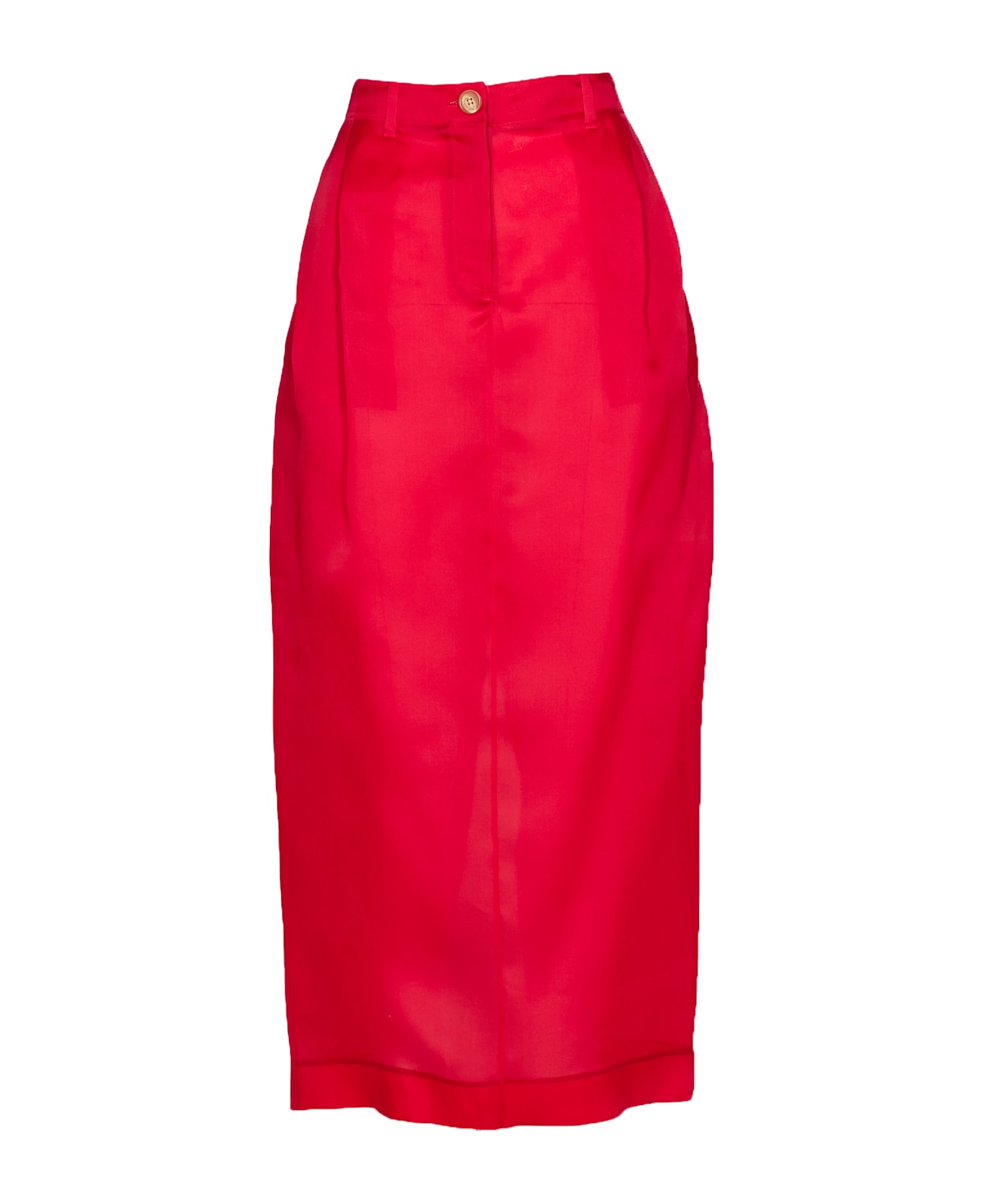 Khaite Lucian Skirt - Red