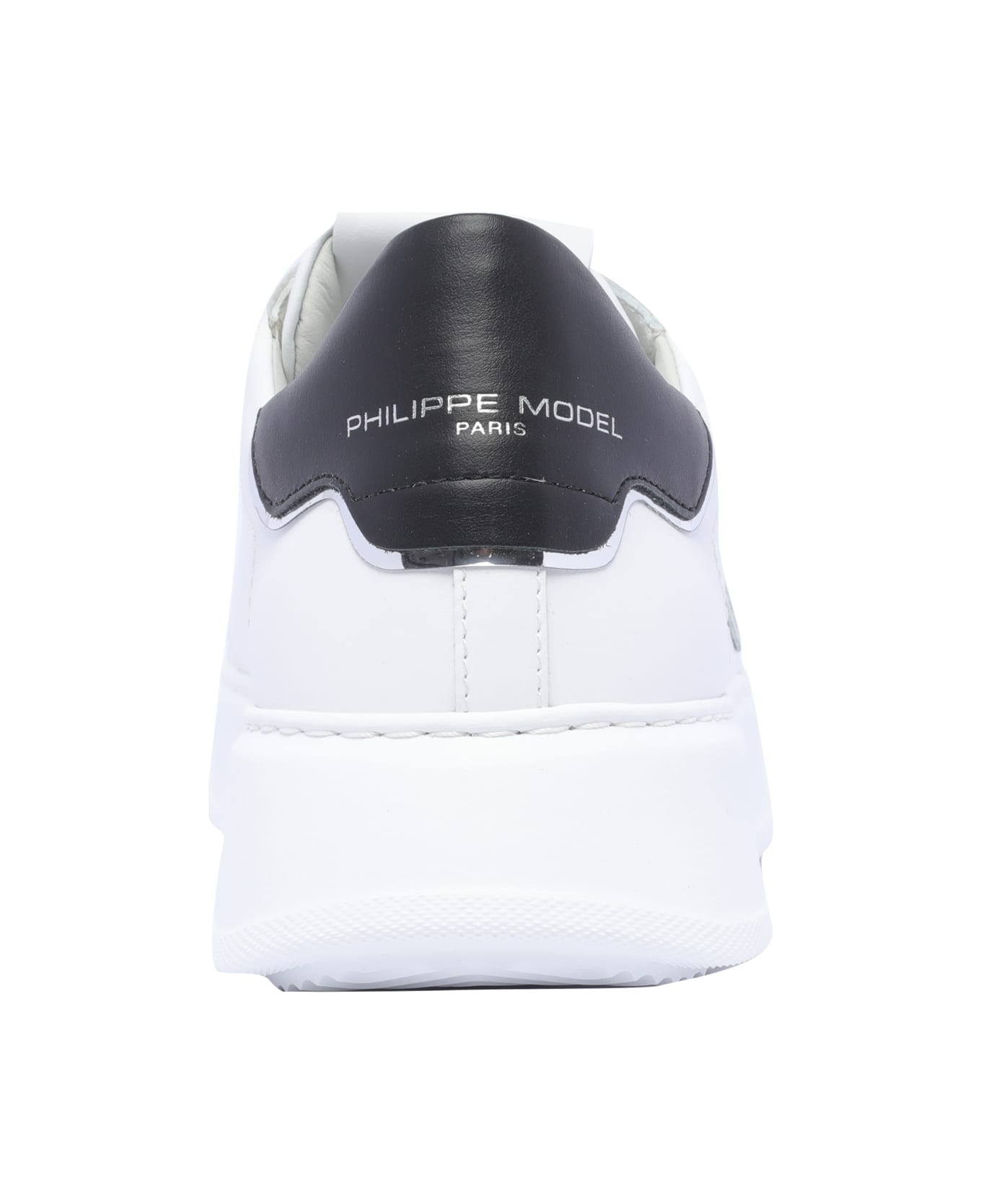 Philippe Model Temple Sneakers - WHITE/BLACK