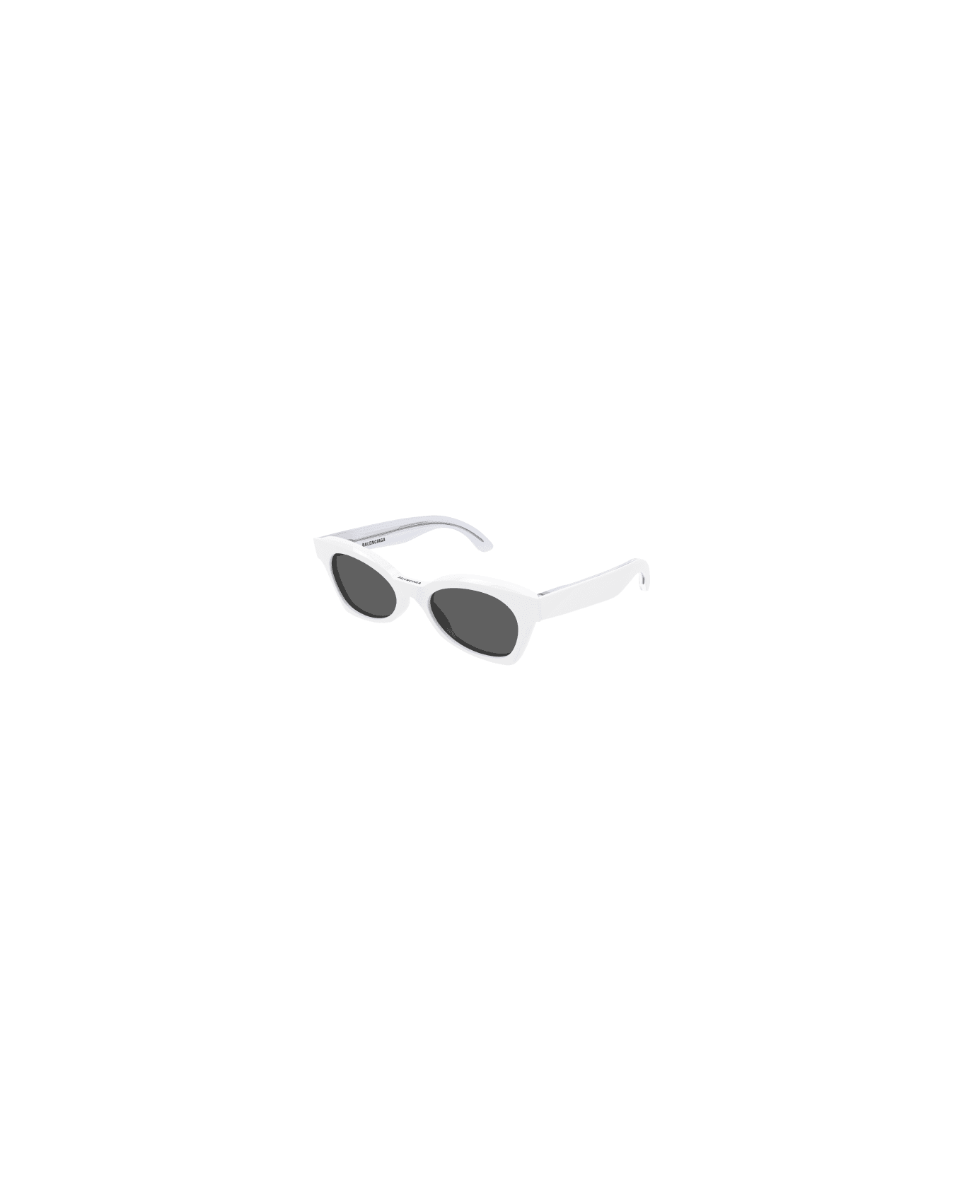 Balenciaga Eyewear BB0230S Sunglasses - White White Grey