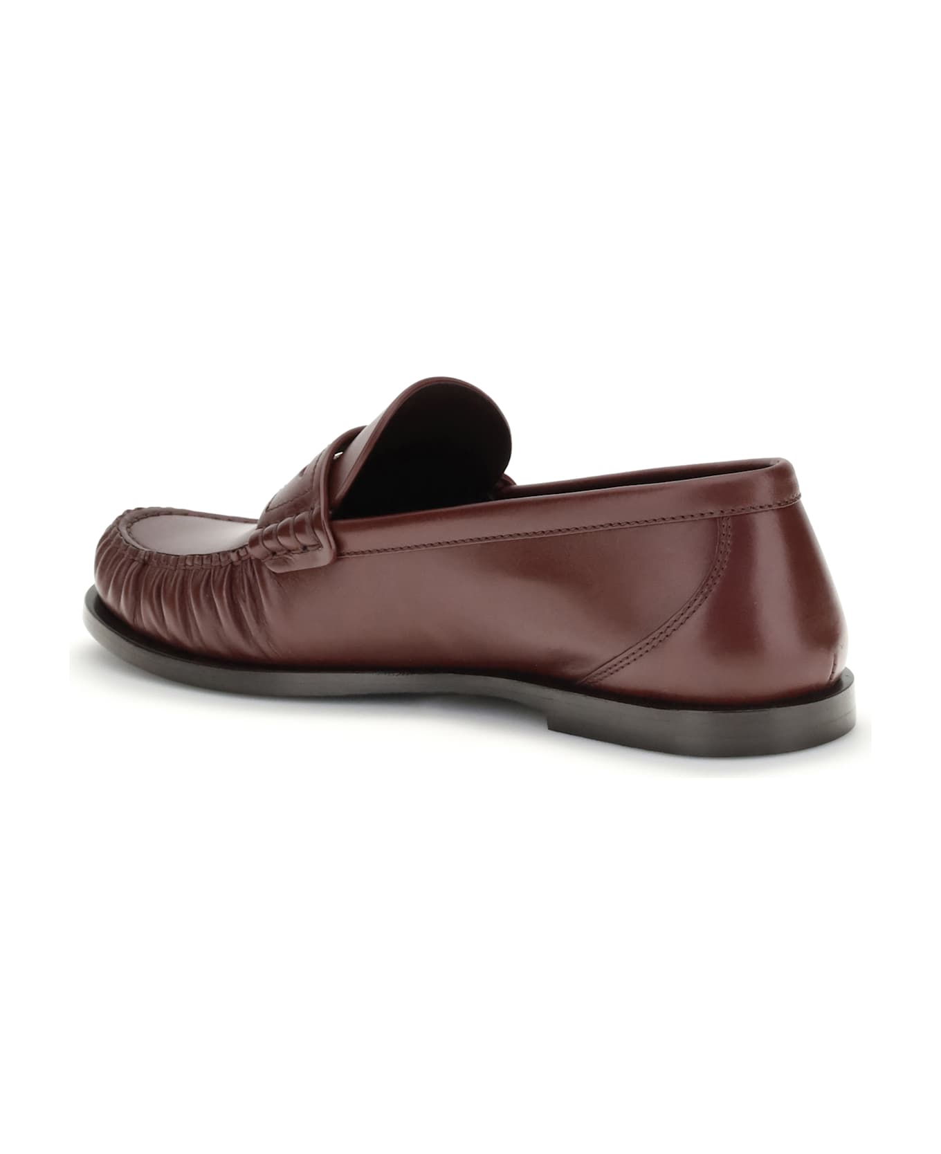 Saint Laurent Laurent Loafers - BORDEAUX