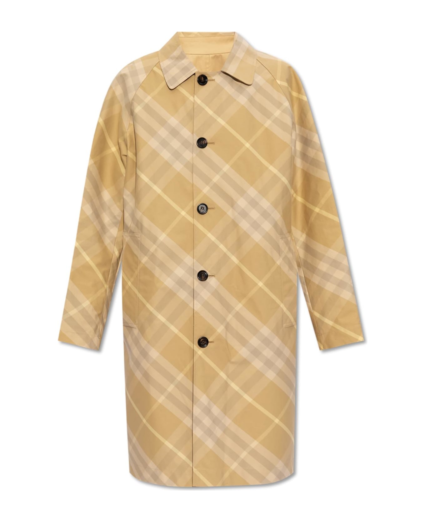 Burberry Reversible Trench Coat - Flax