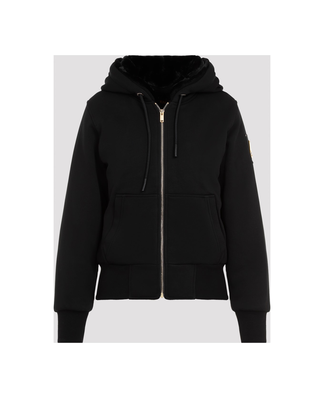 Moose Knuckles Moose Knuckes Madison Bunny Gold Jacket - Blk Blk