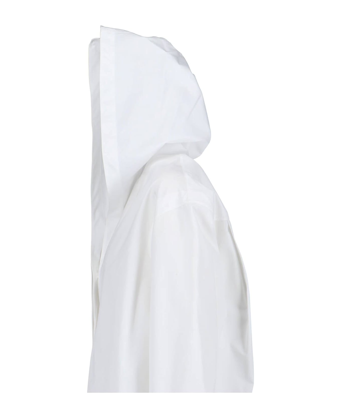 Alaia Hooded Shirt - White