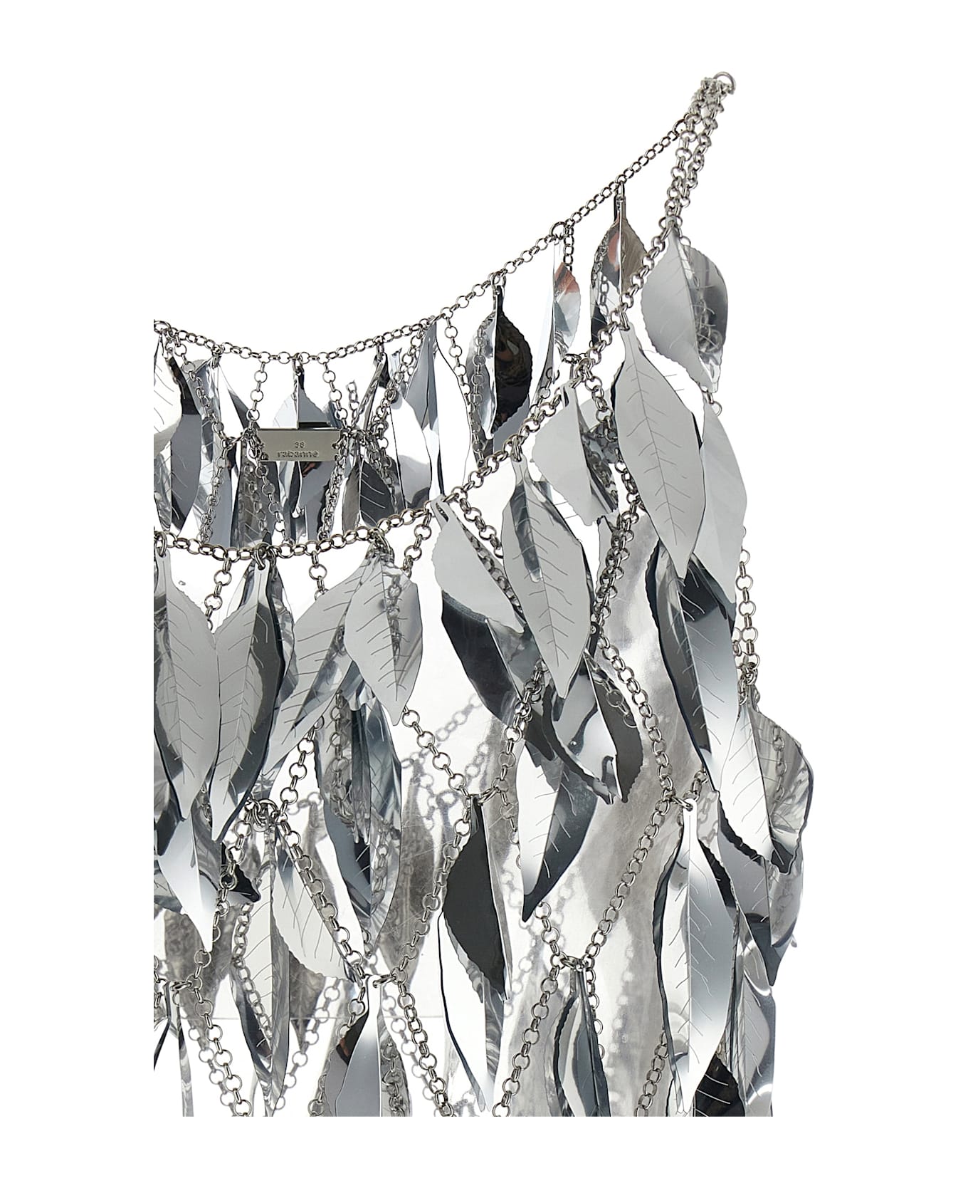 Paco Rabanne 'haut' Top - Silver