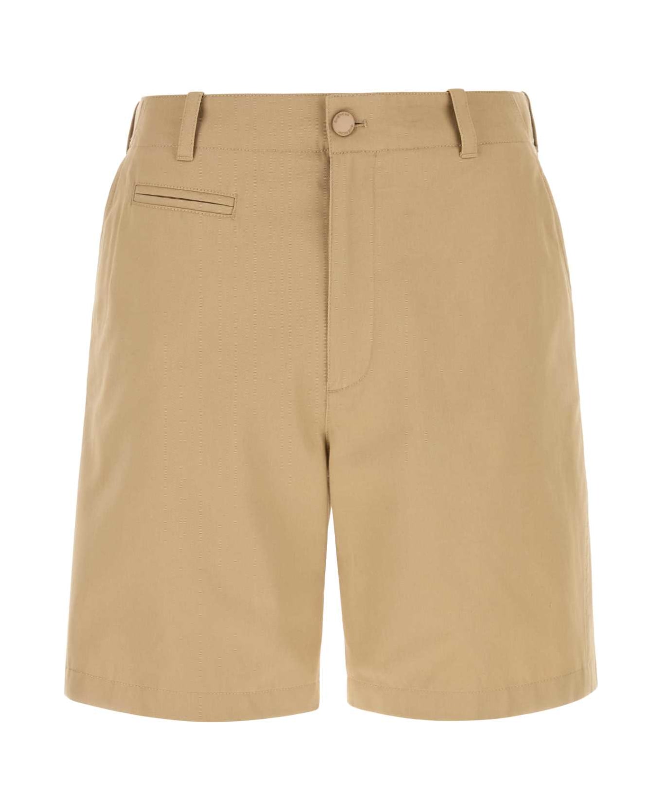 Givenchy Beige Cotton Bermuda Shorts - BEIGE